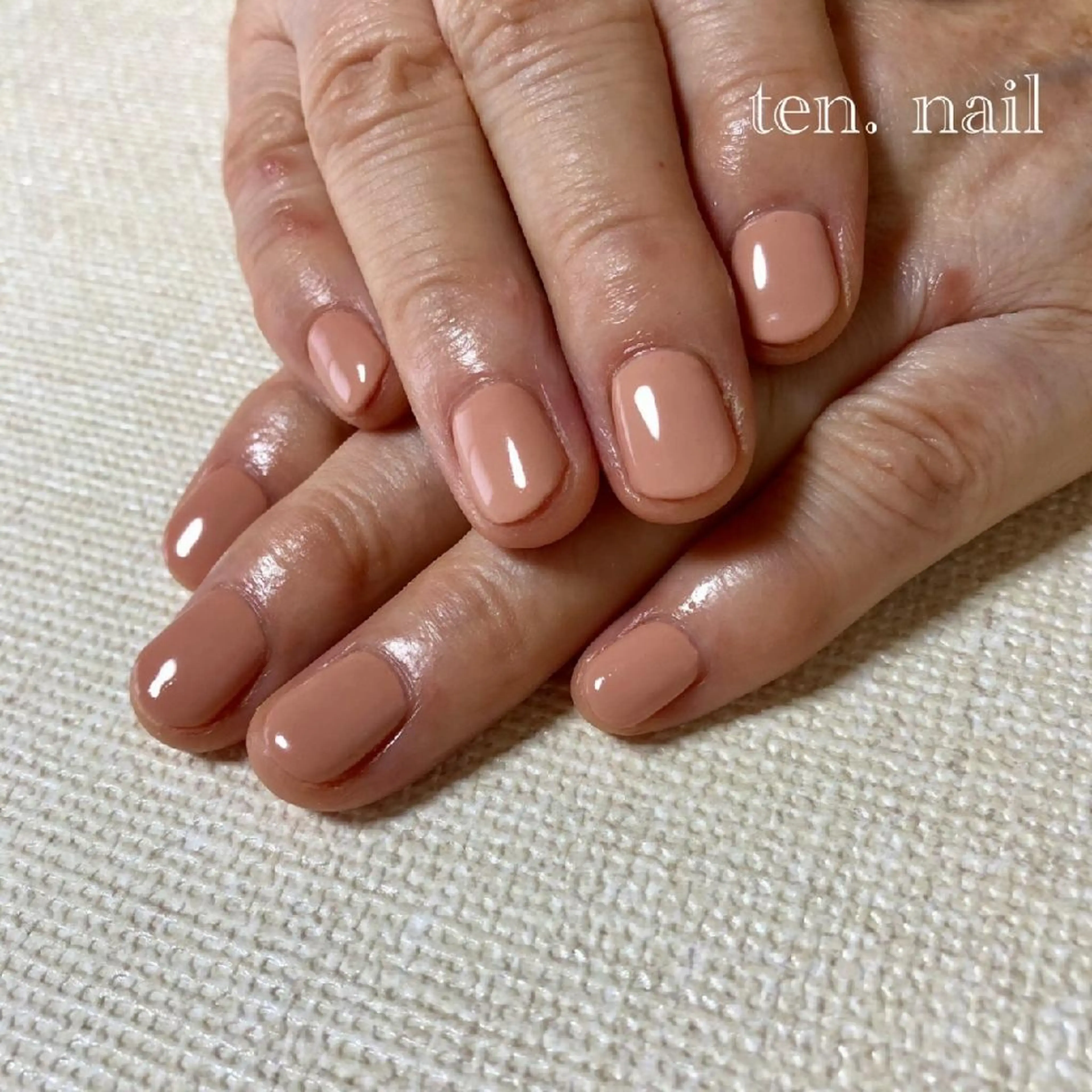 ネイル ワンカラーネイル ten.nail所属・ten. nailのネイルデザイン