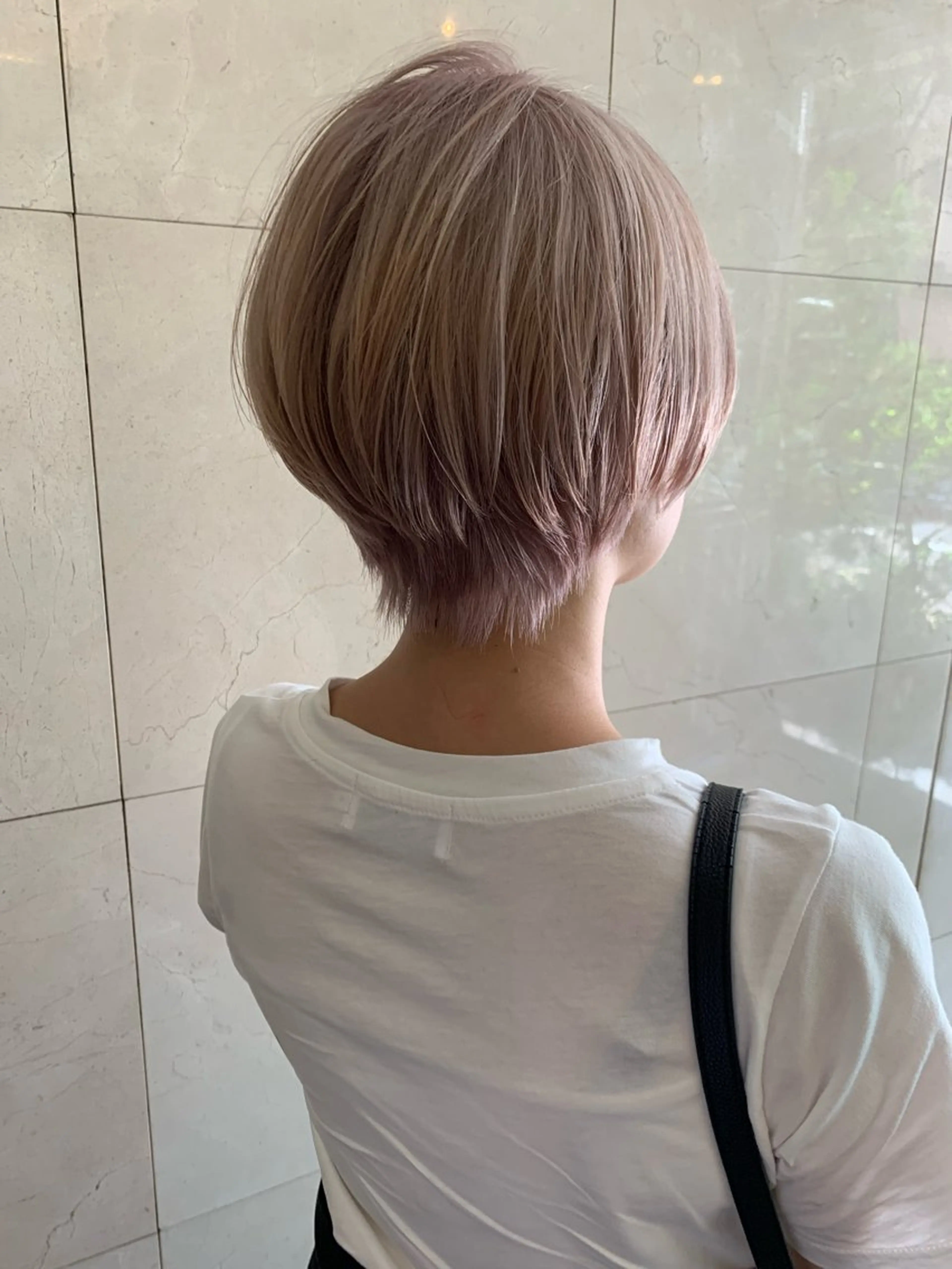 ショート カラー 船津武俊 フナツタケトシのヘアスタイル