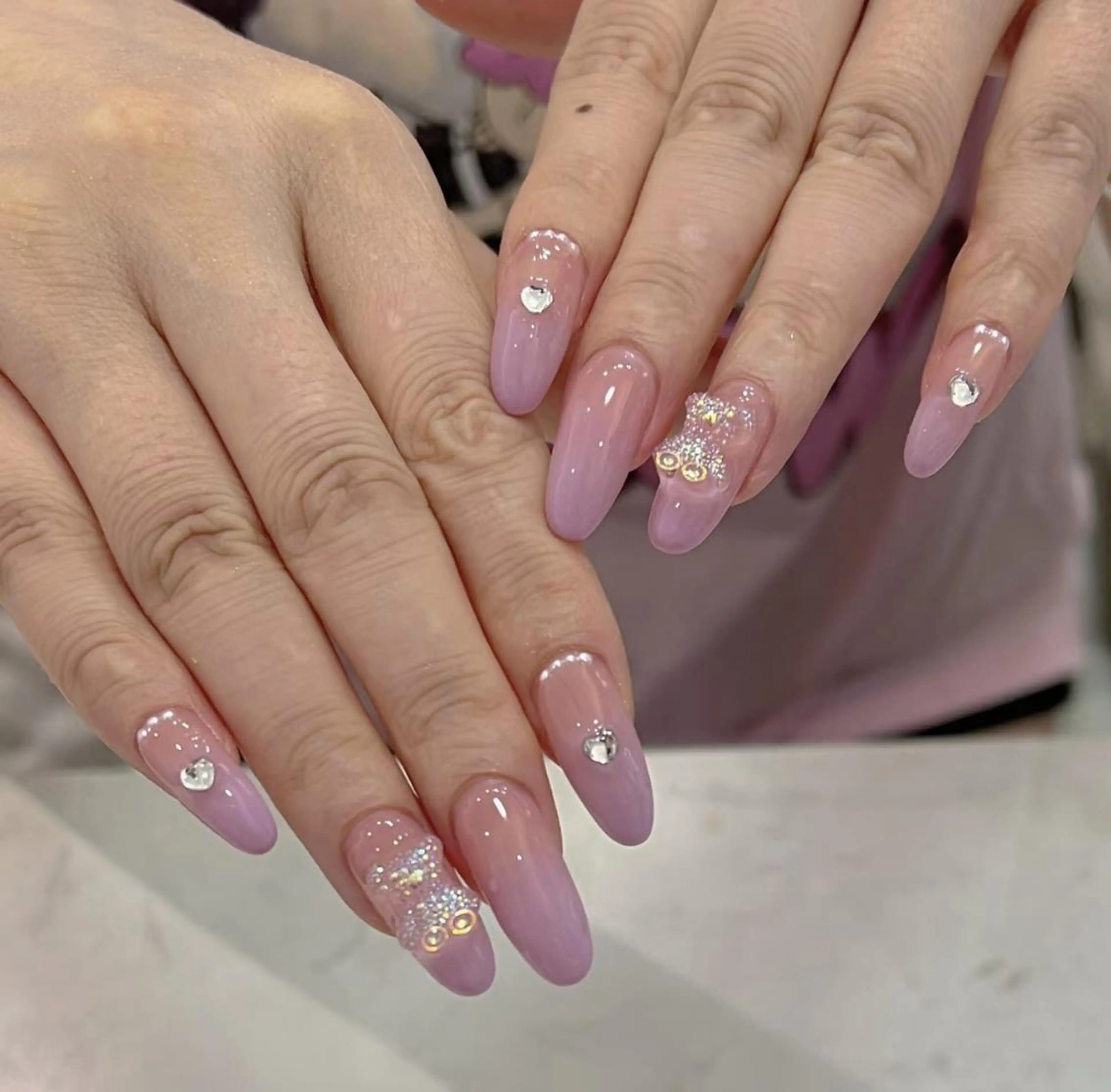 ネイル ハンドネイル ハンドケア 🍑 momo_nailのネイルデザイン