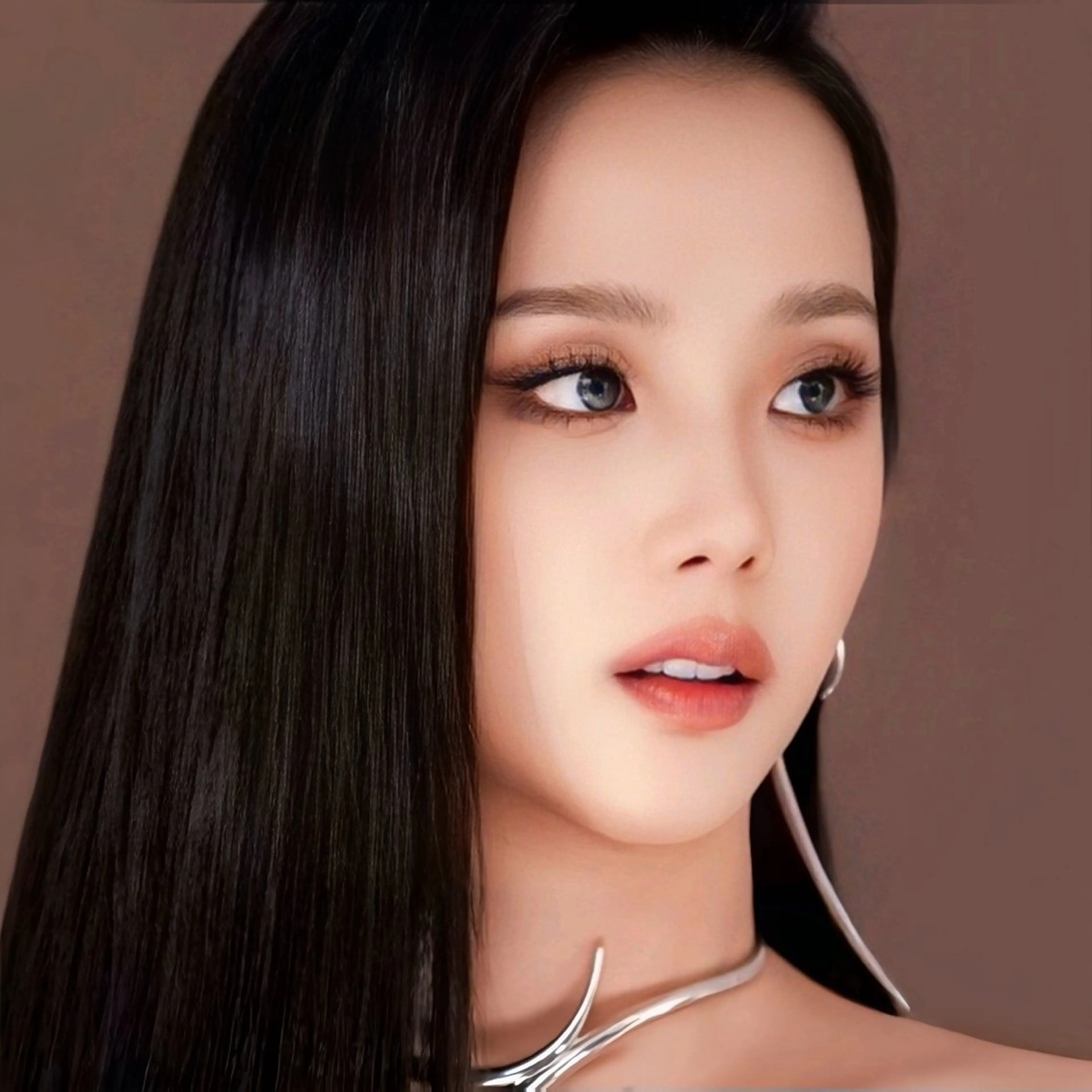 ロング 縮毛矯正 トリートメント 韓国ヘア/前髪/ 髪質改善/おばかんのヘアスタイル