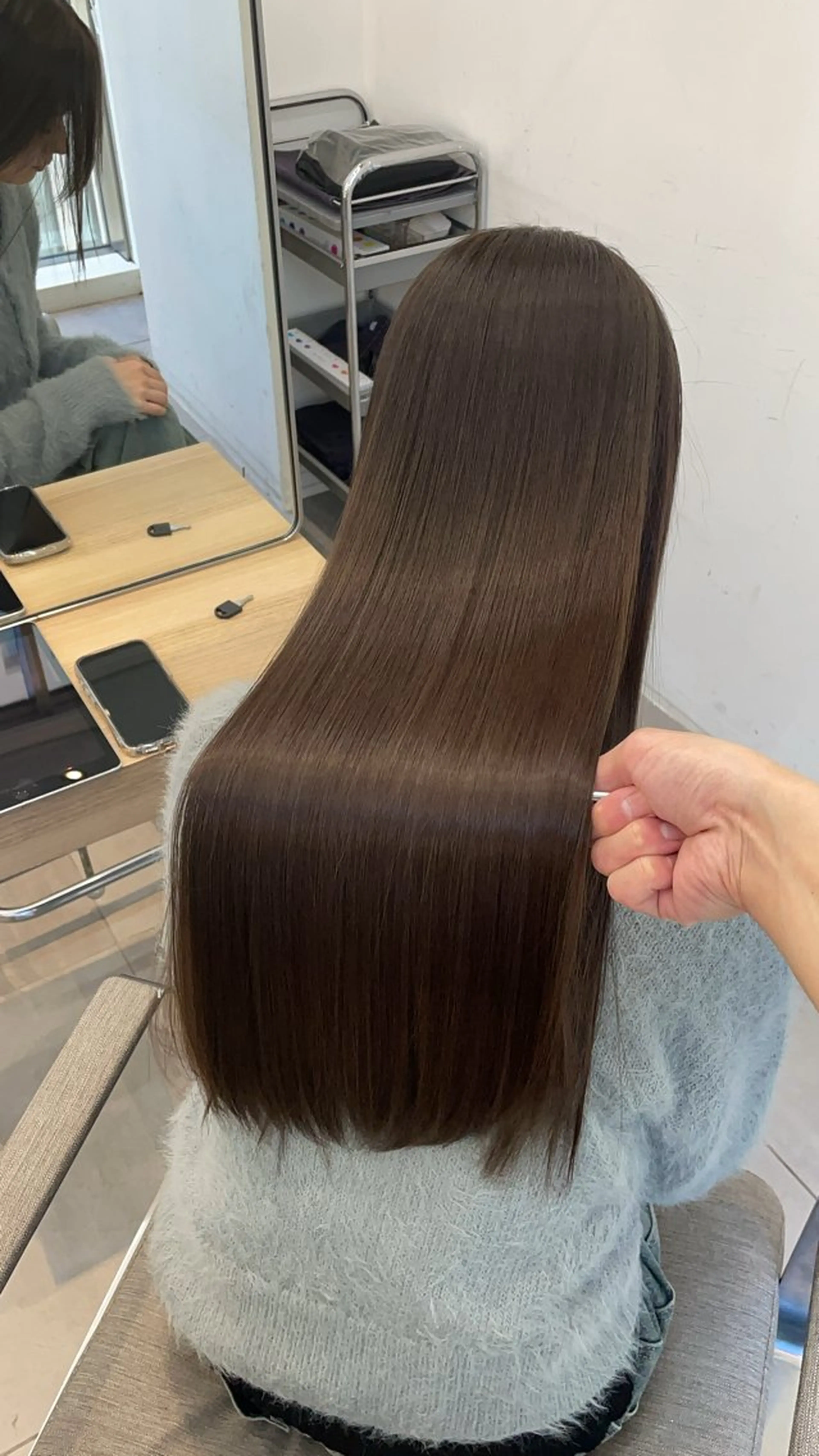 ロング カラー 髪質改善 カット ヘアカラー トリートメント ✨髪質改善✨美髪 矯正🫧小泉のヘアスタイル