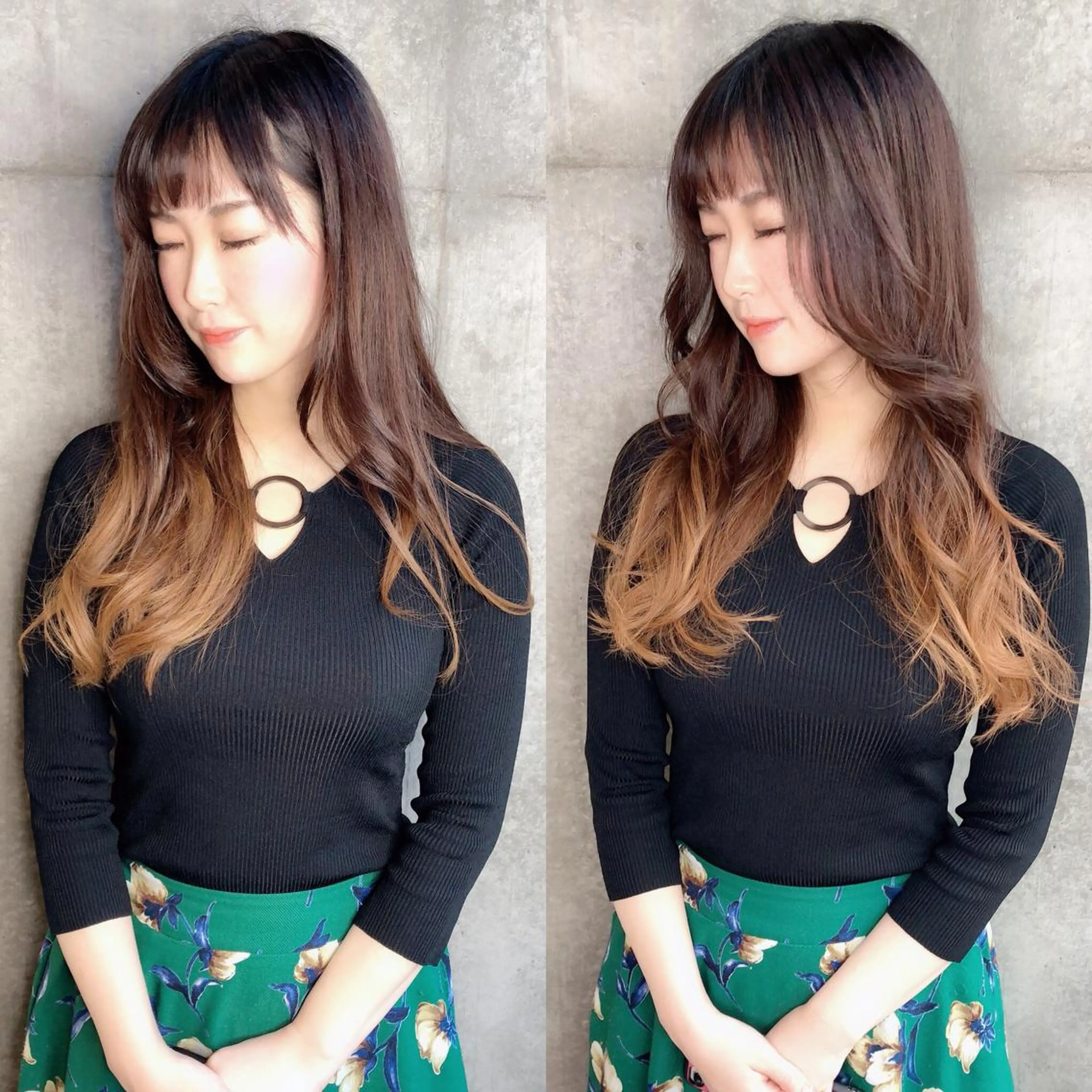 ロング カラー パーマ ヘアアレンジ メンズ キッズ ネイル マツエク・マツパ シールエクステ メンズインナーカラー メンズ韓国風 ベージュカラー ブルーカラー ACHFILO モデル募集のヘアスタイル