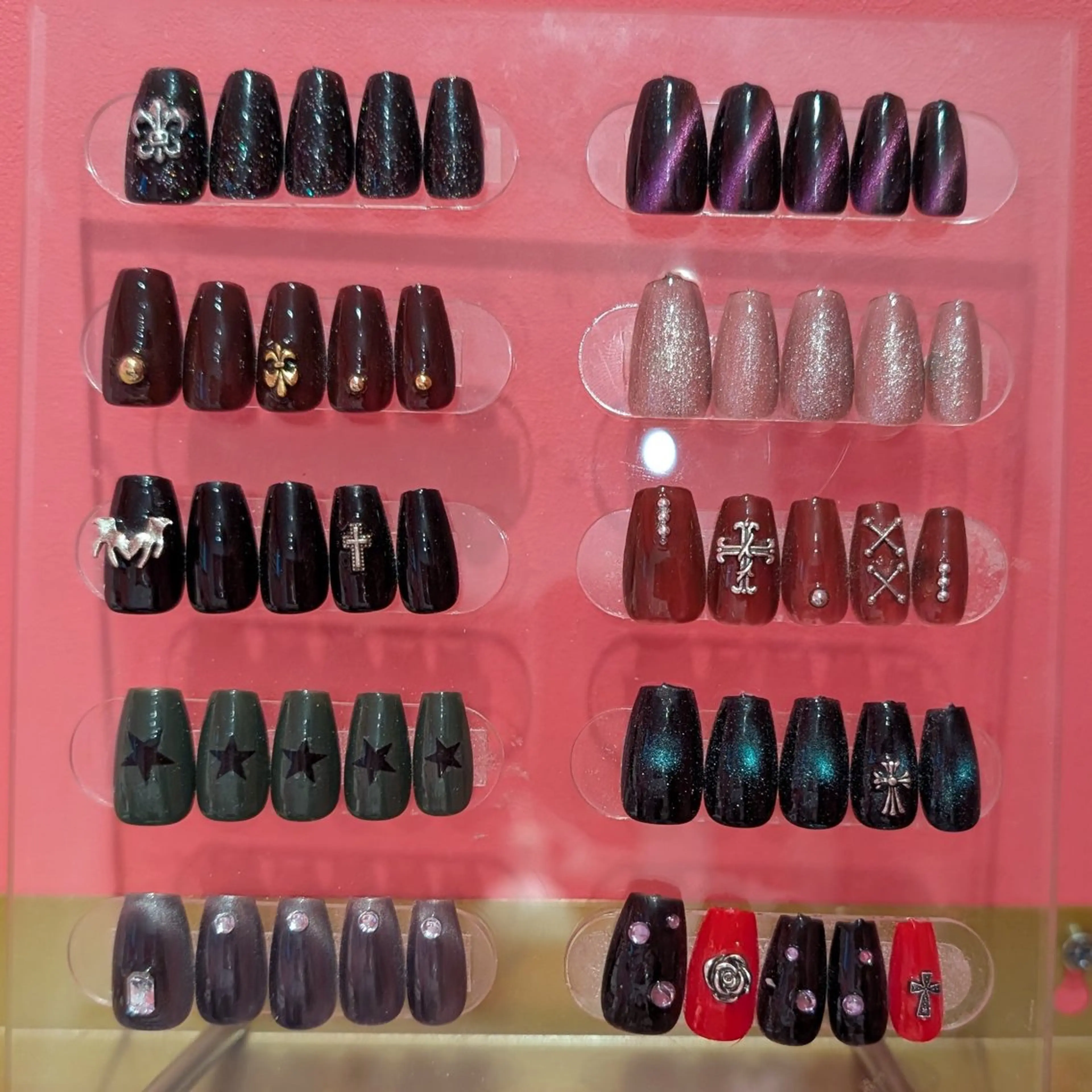 メンズネイル定額デザインの写真