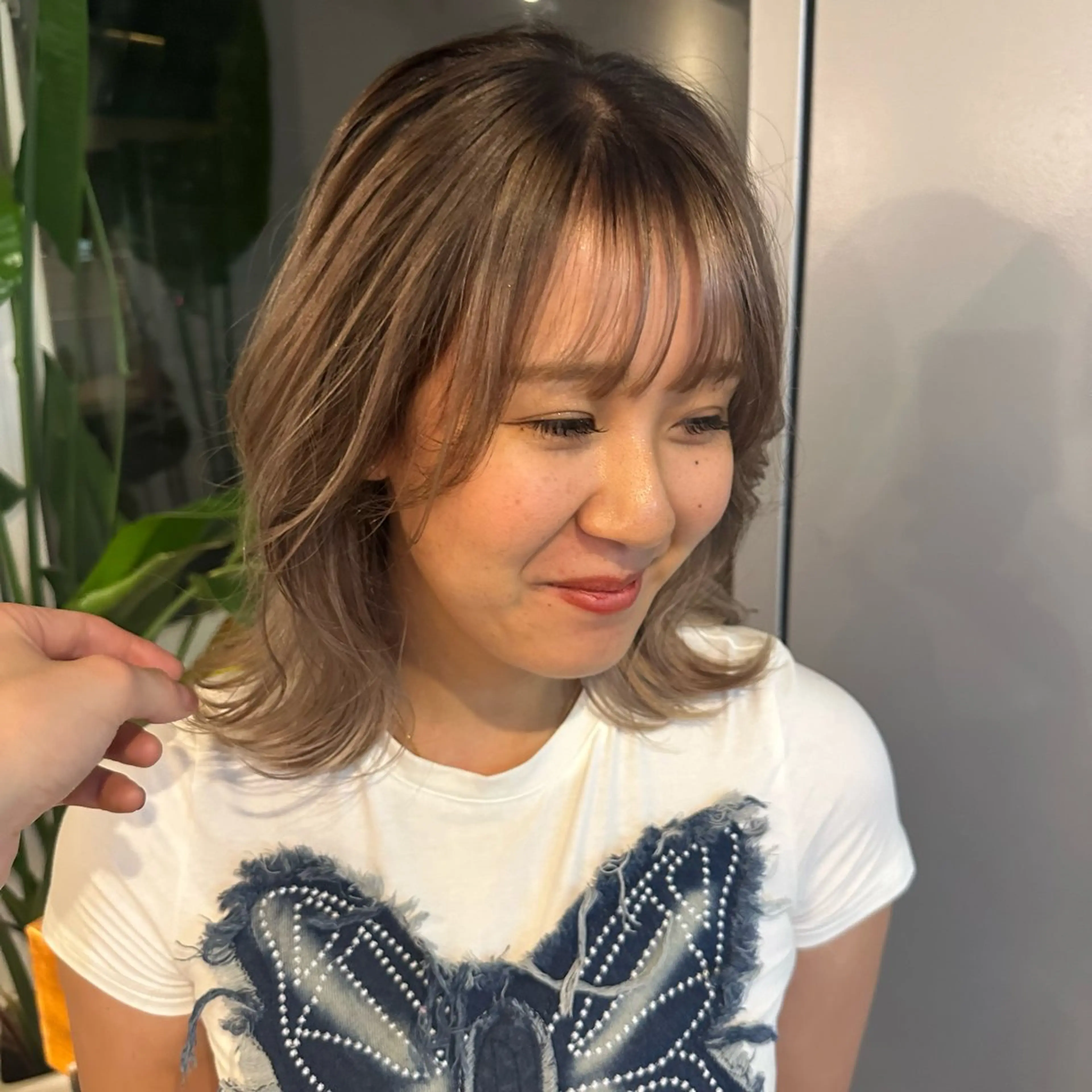 カラー ブリーチ ヘアカラー 大原 正寛のヘアスタイル