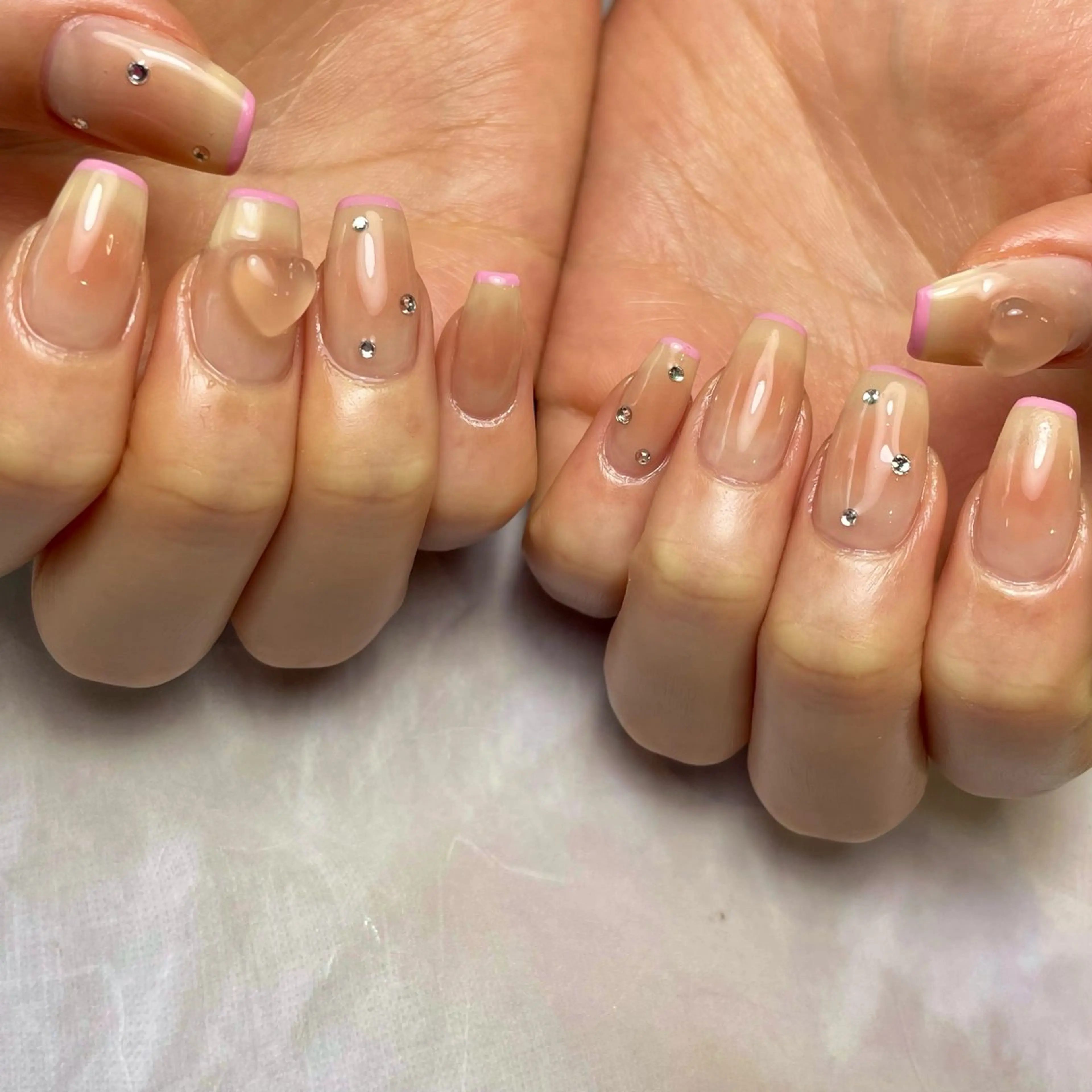 ネイル グラデーション 持ち込み ハンドネイル Reflection marikoのネイルデザイン