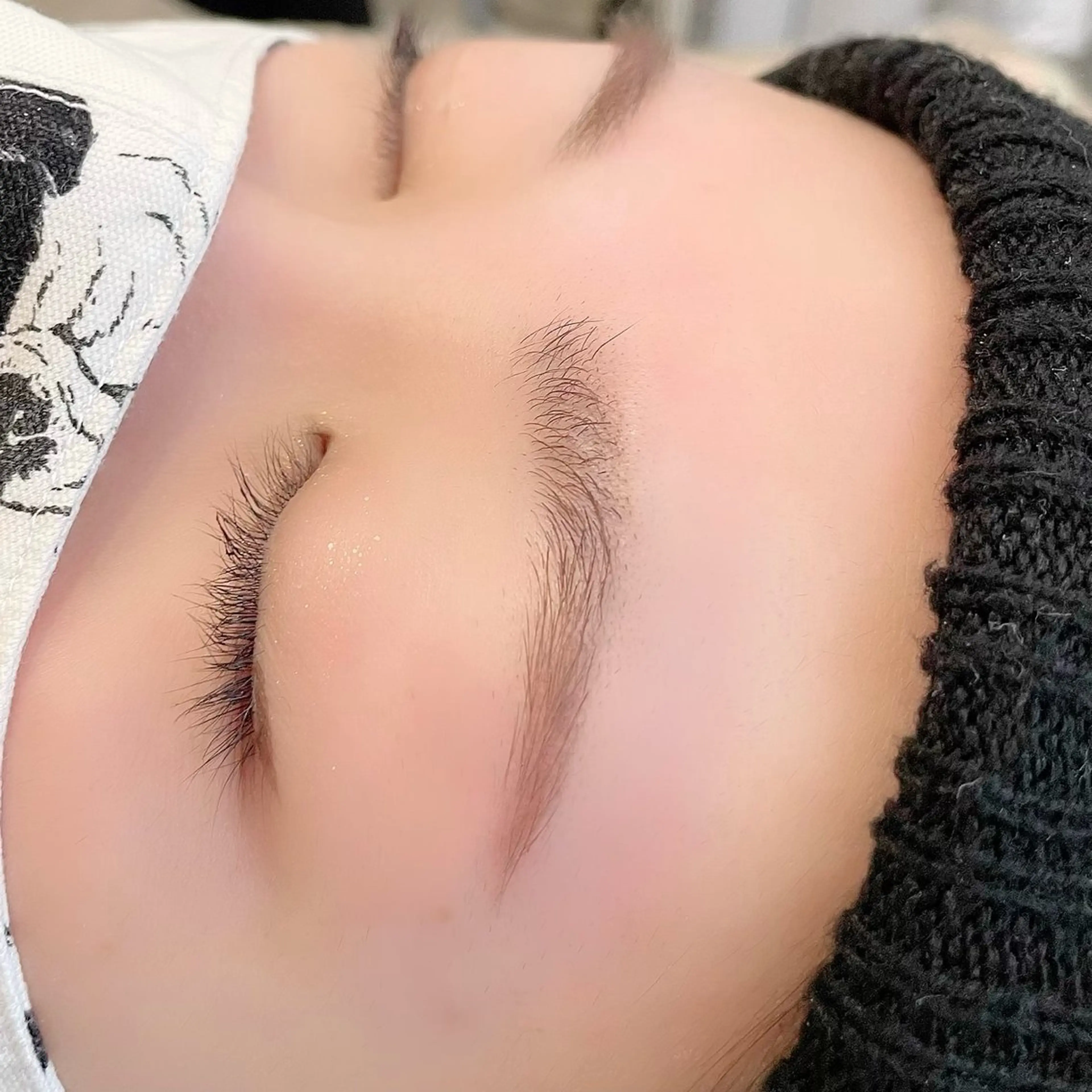 アイブロウ Lamer 理心のネイルデザイン