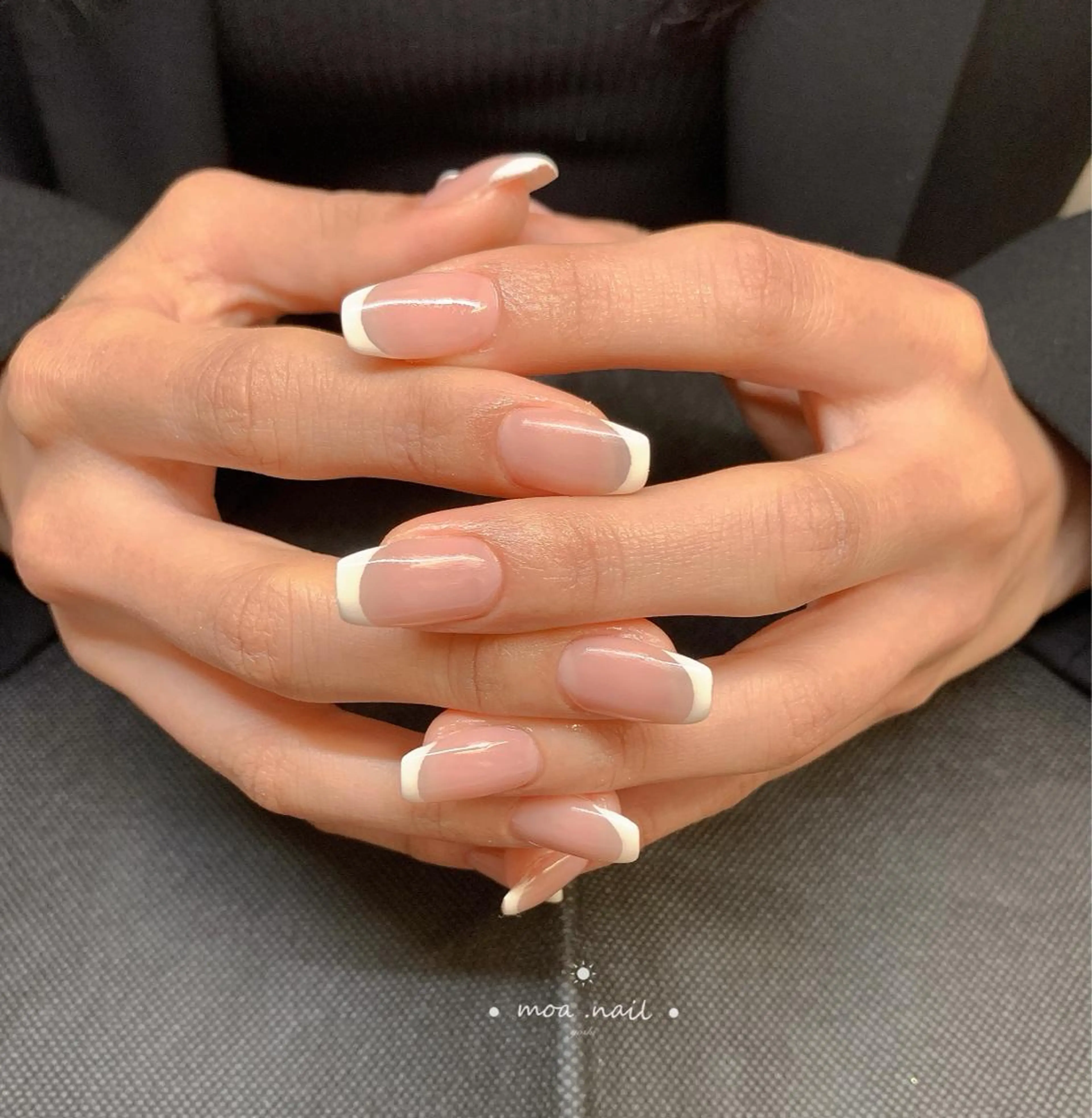 ネイル フレンチネイル スカルプネイル MOA NAIL所属・MoaNail🫶 Yoshiのネイルデザイン