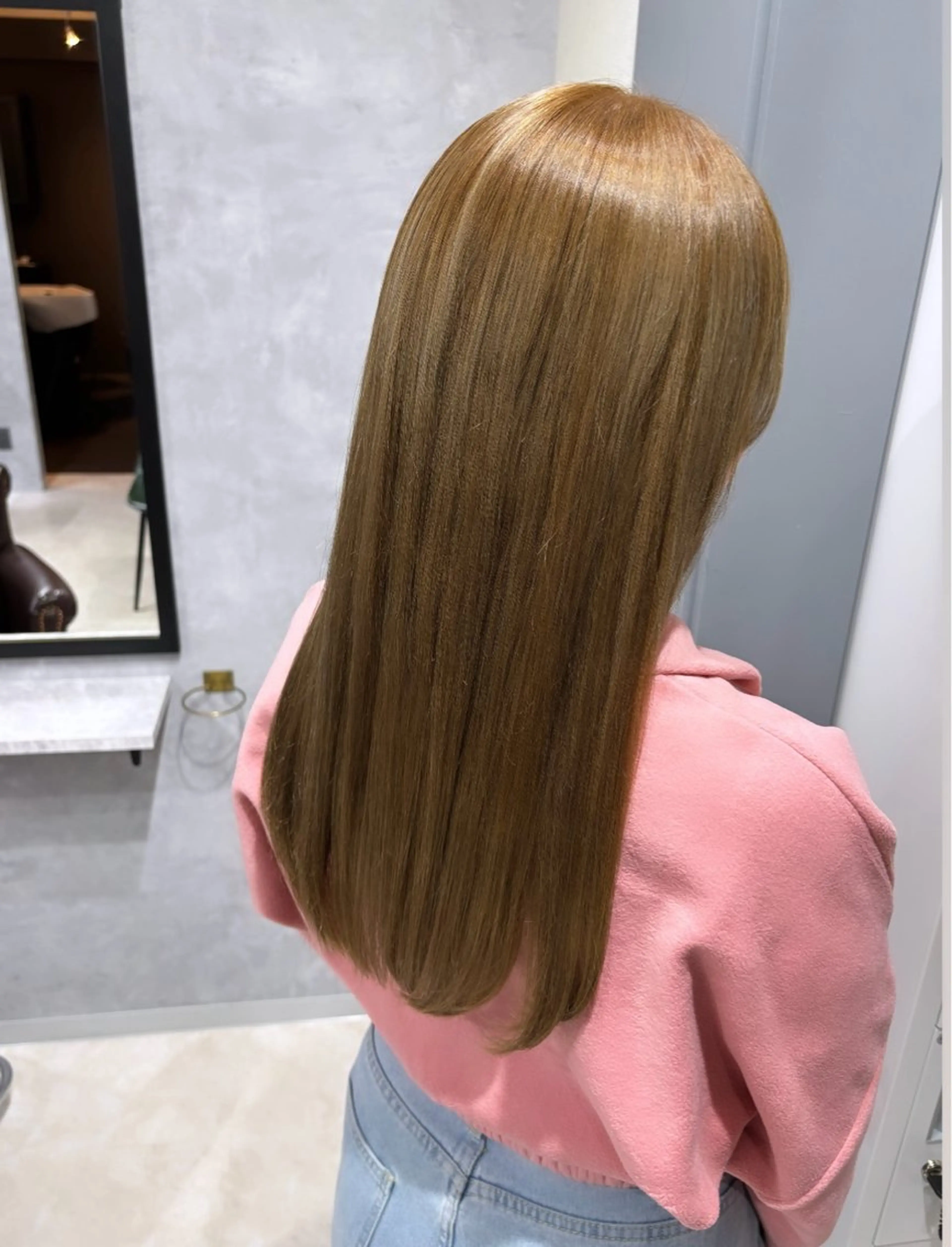 ロング ヘアカラー トリートメント ❄️高木 里歩❄️のヘアスタイル