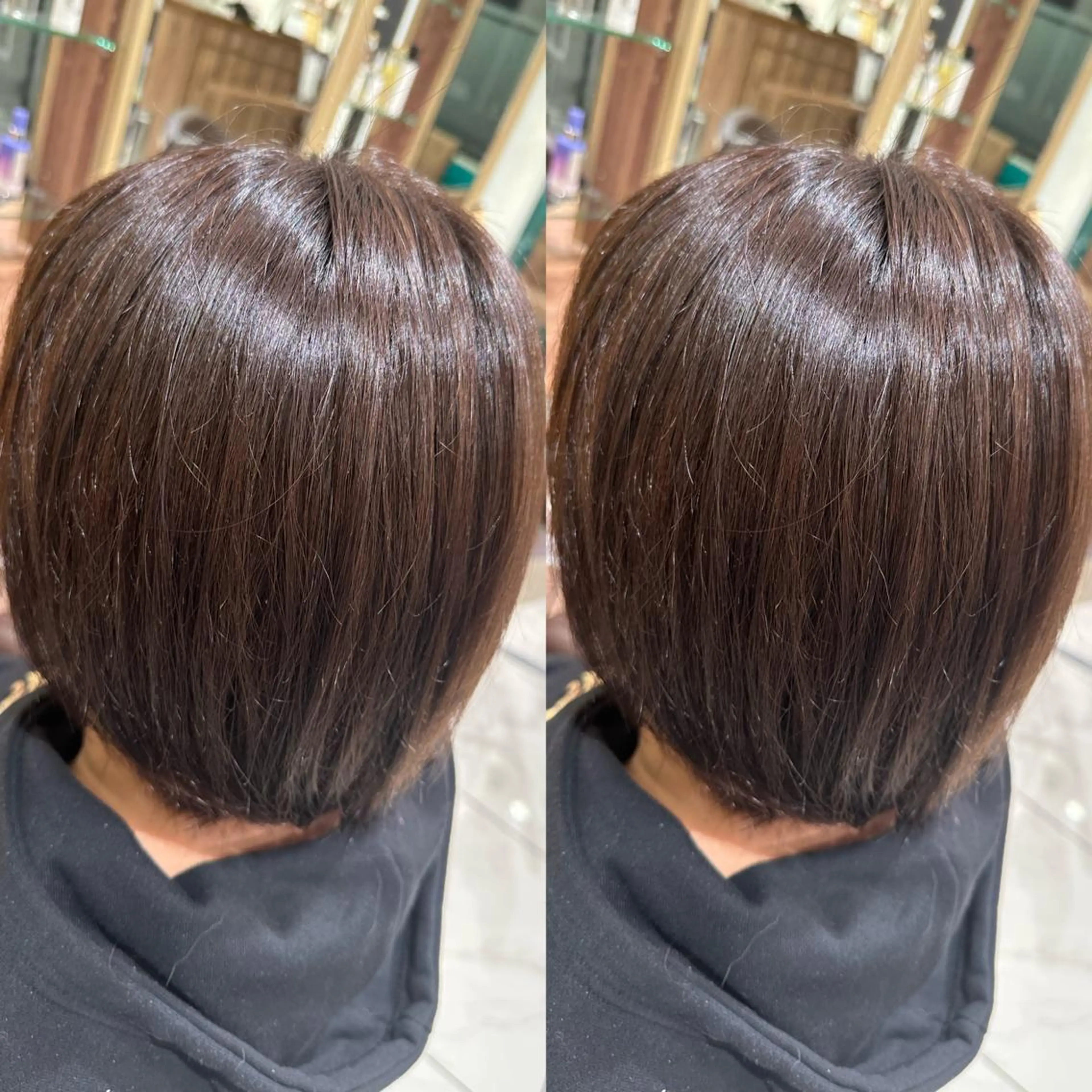 ショート カラー ヘアアレンジ ブラウンカラー ココアブラウン 盛れる韓国ヘア♡ 🌻鈴木花🌈のヘアスタイル