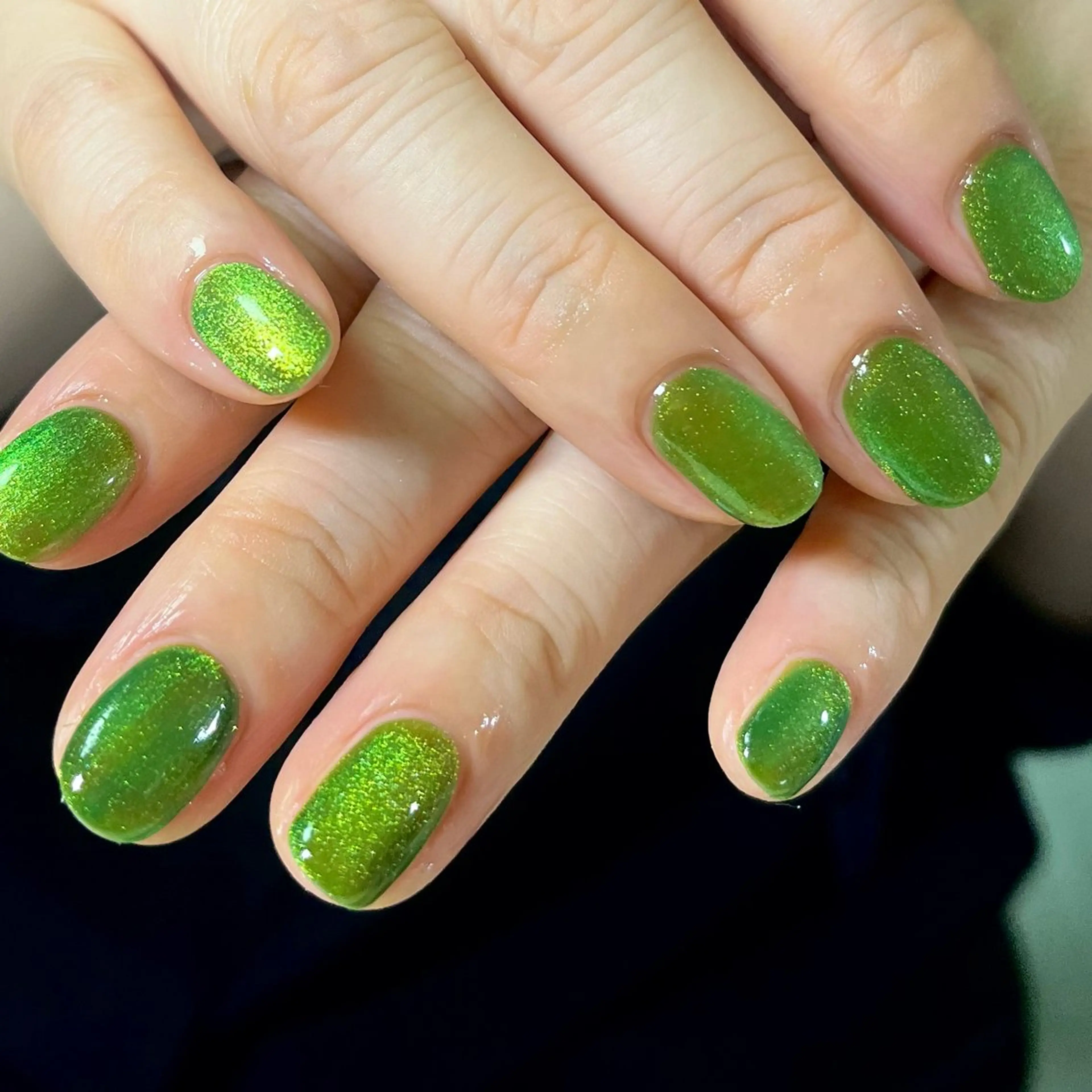 ネイル マグネットネイル マグネットワンカラー ワンカラーネイル Belle  âme Mioのネイルデザイン