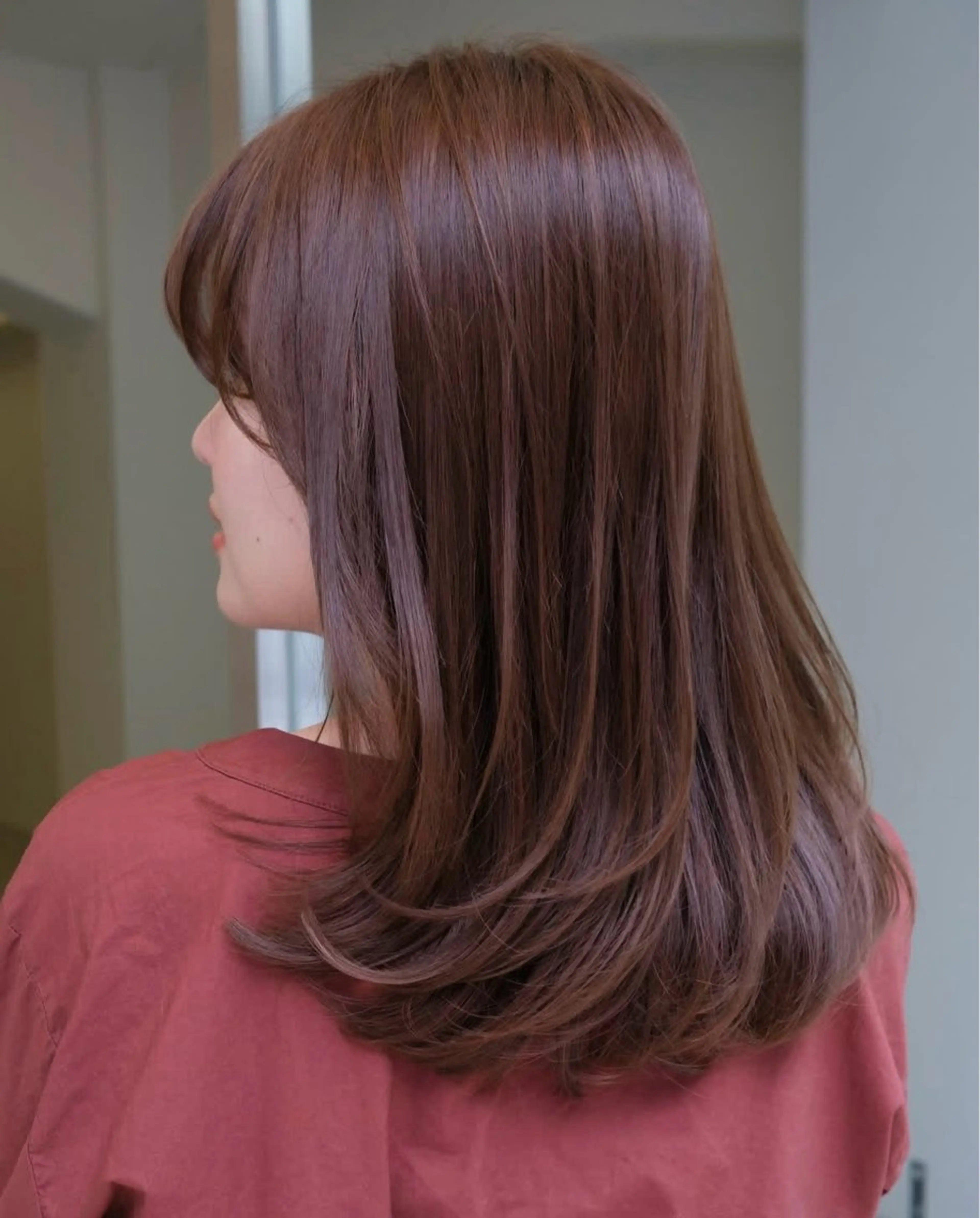 カラー トーンアップ 、 ダウン🧡青山紗弥華のヘアスタイル