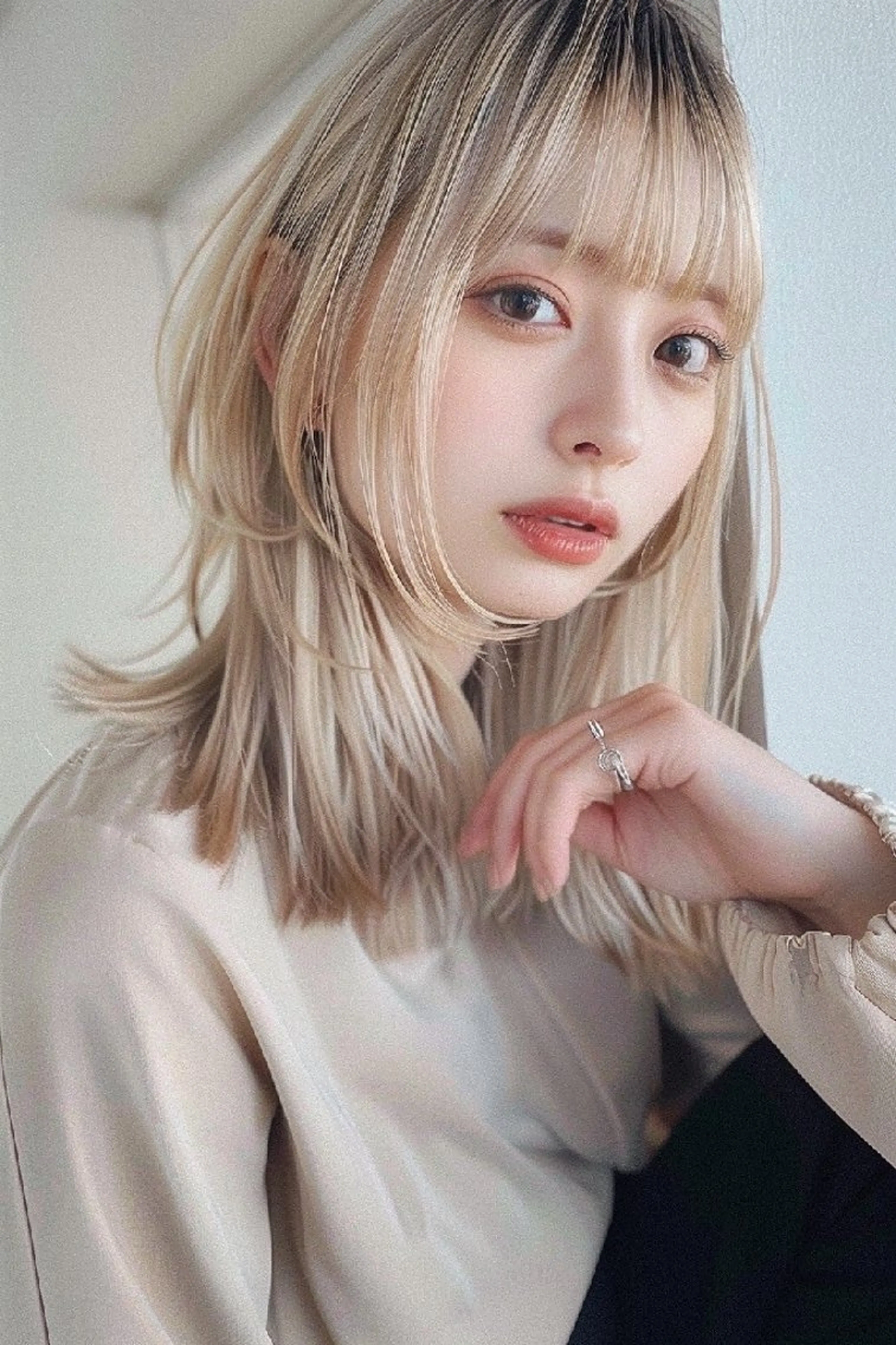 ミディアム カット ヘアカラー トリートメント 🐾永山翔太🐾  【寄り添い特化型】のヘアスタイル