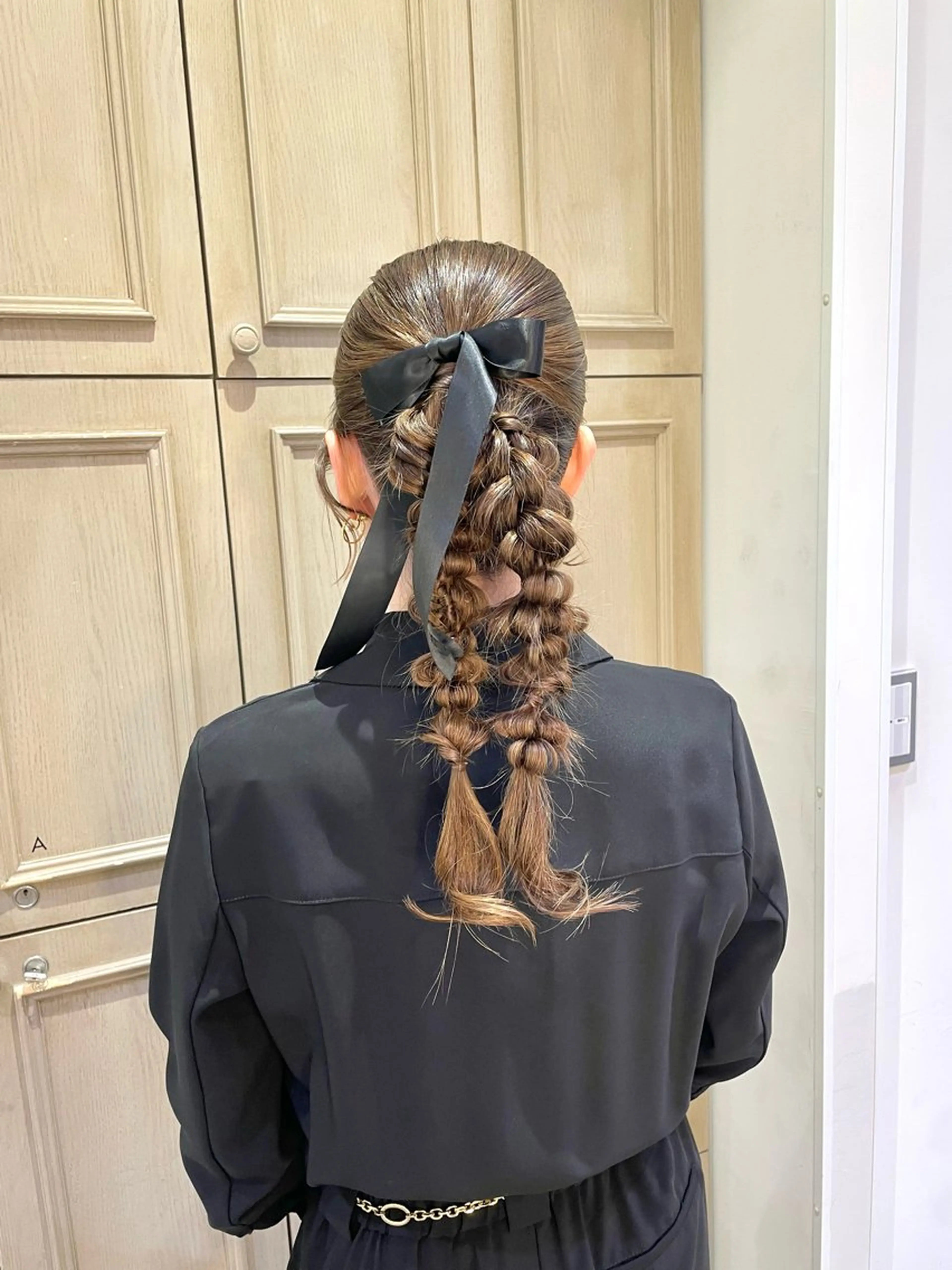 ヘアアレンジ ハイトーンカラー/ 長さだし🐇きょうかのヘアスタイル