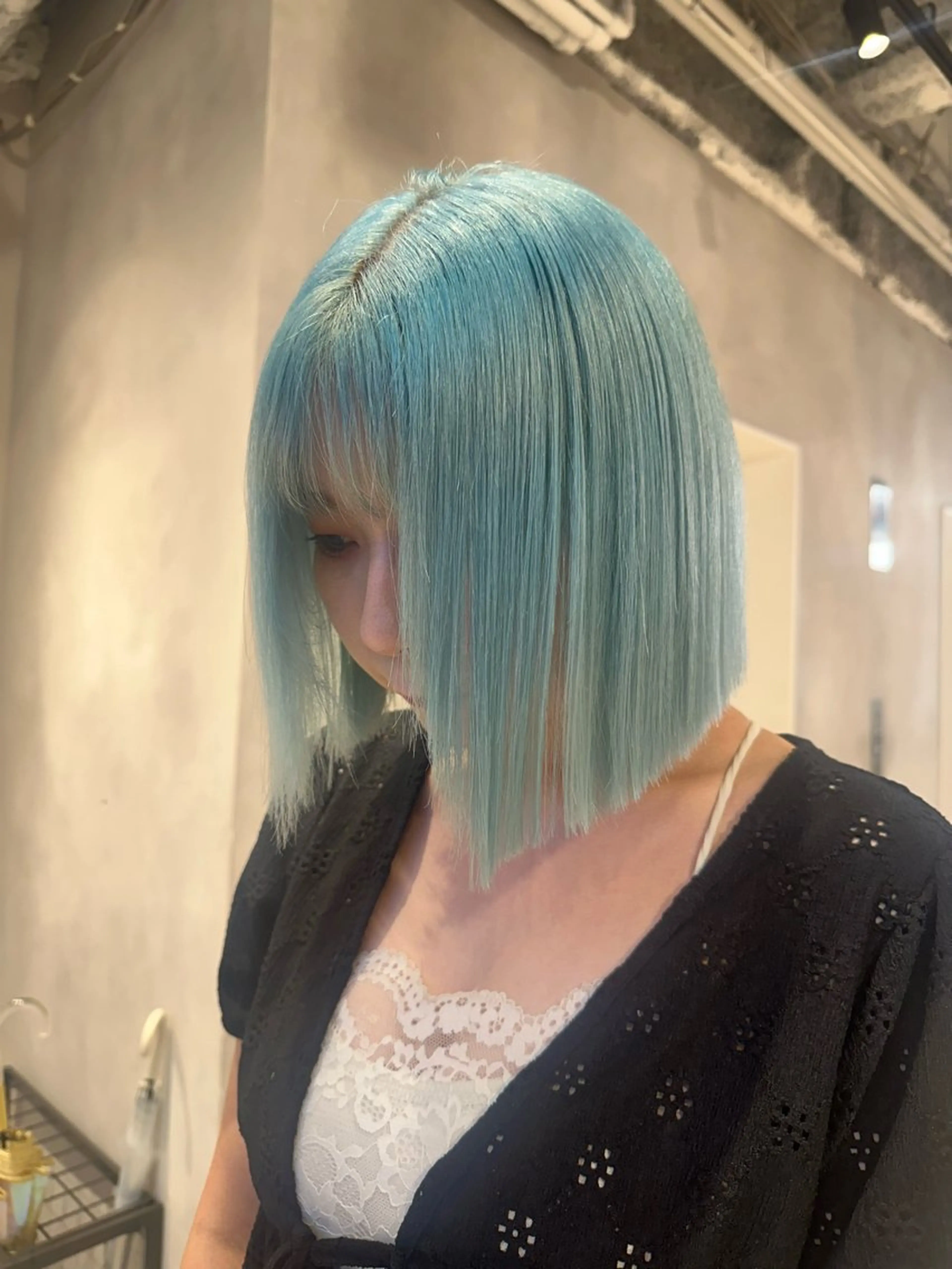 ショート カラー ブリーチ ボブ カット ヘアカラー トリートメント ハイトーン/ショート /akane🐰♥️のヘアスタイル