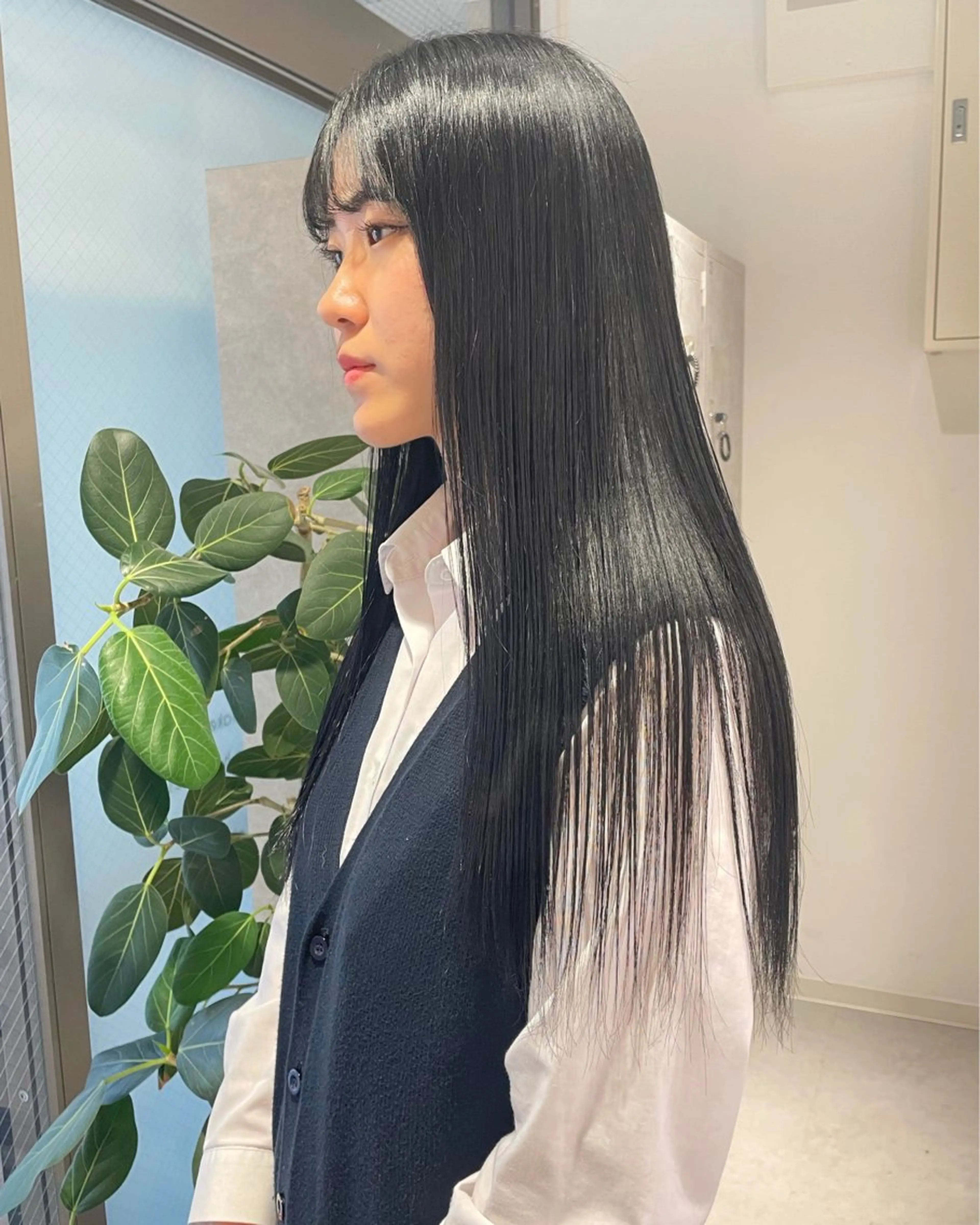 学生、就活生へ❗️❗️【🖤トーンダウンカラー🖤】黒染めじゃない暗染めで艶ヘアー✨✨＋メンテナンスcutの写真