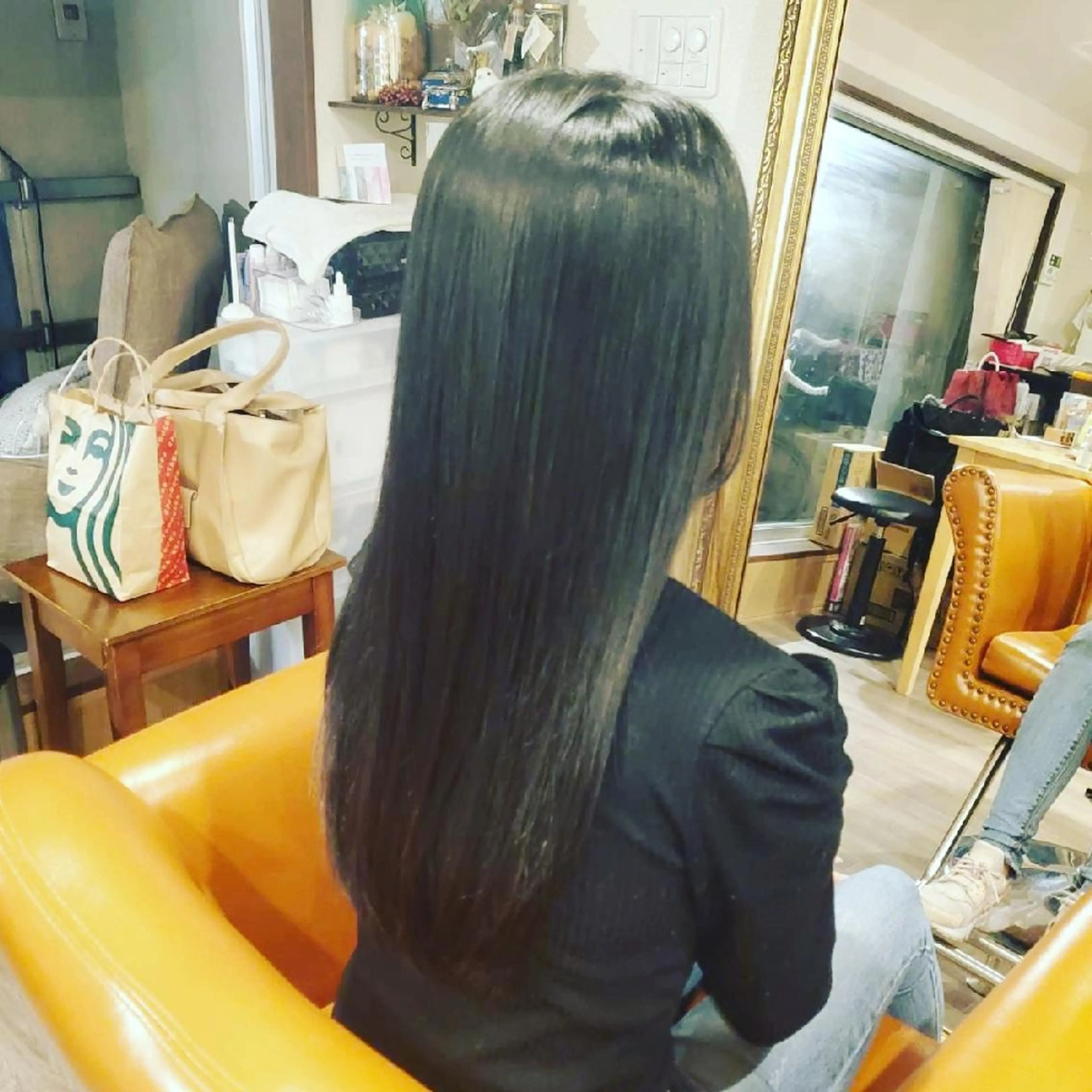 ロング 外国人風カラー トリートメント 酸熱トリートメント カット トリートメント spa hair  ark 富井直美のヘアスタイル