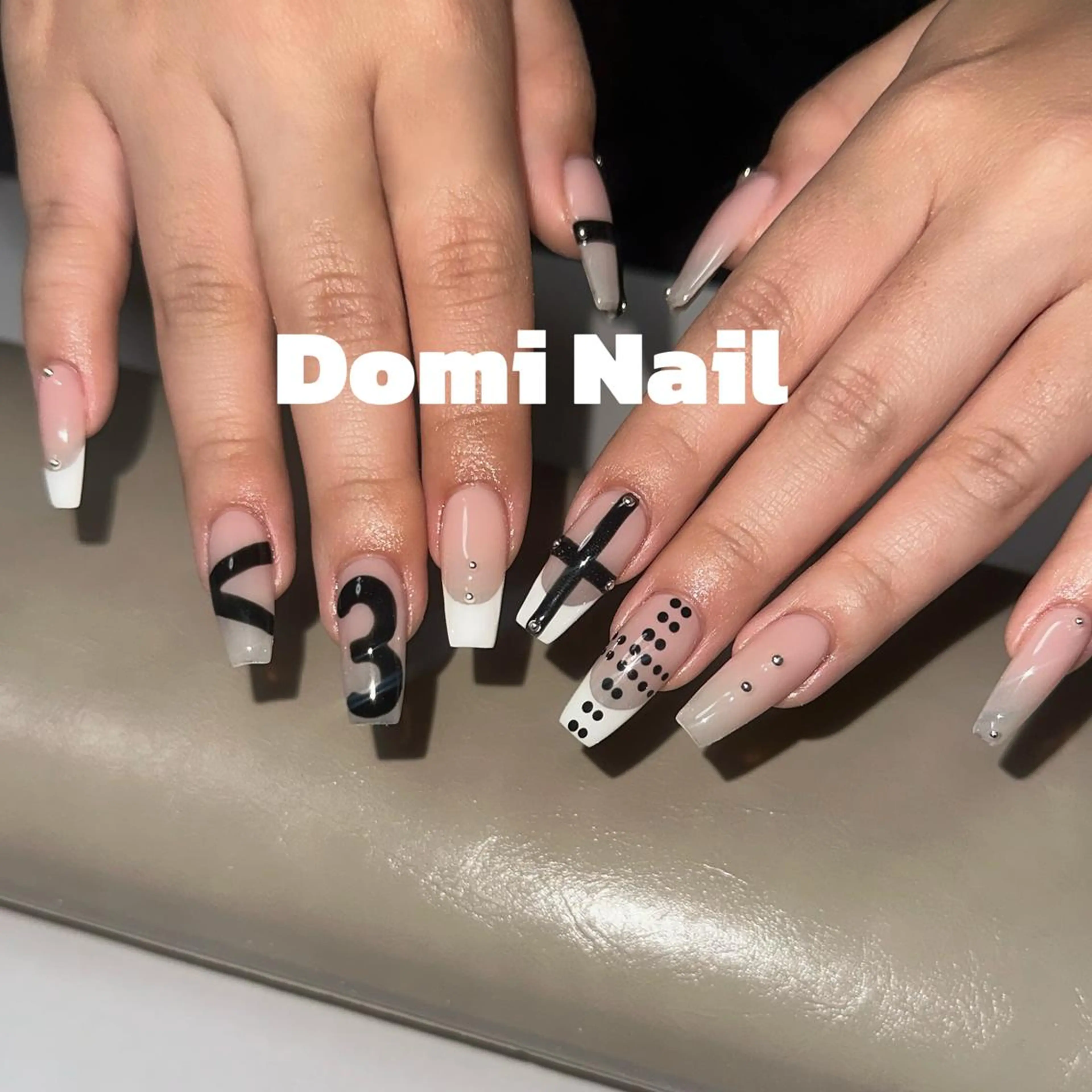 ネイル 持ち込み ネイルチップ ハンドネイル Domi Nail Salonのネイルデザイン
