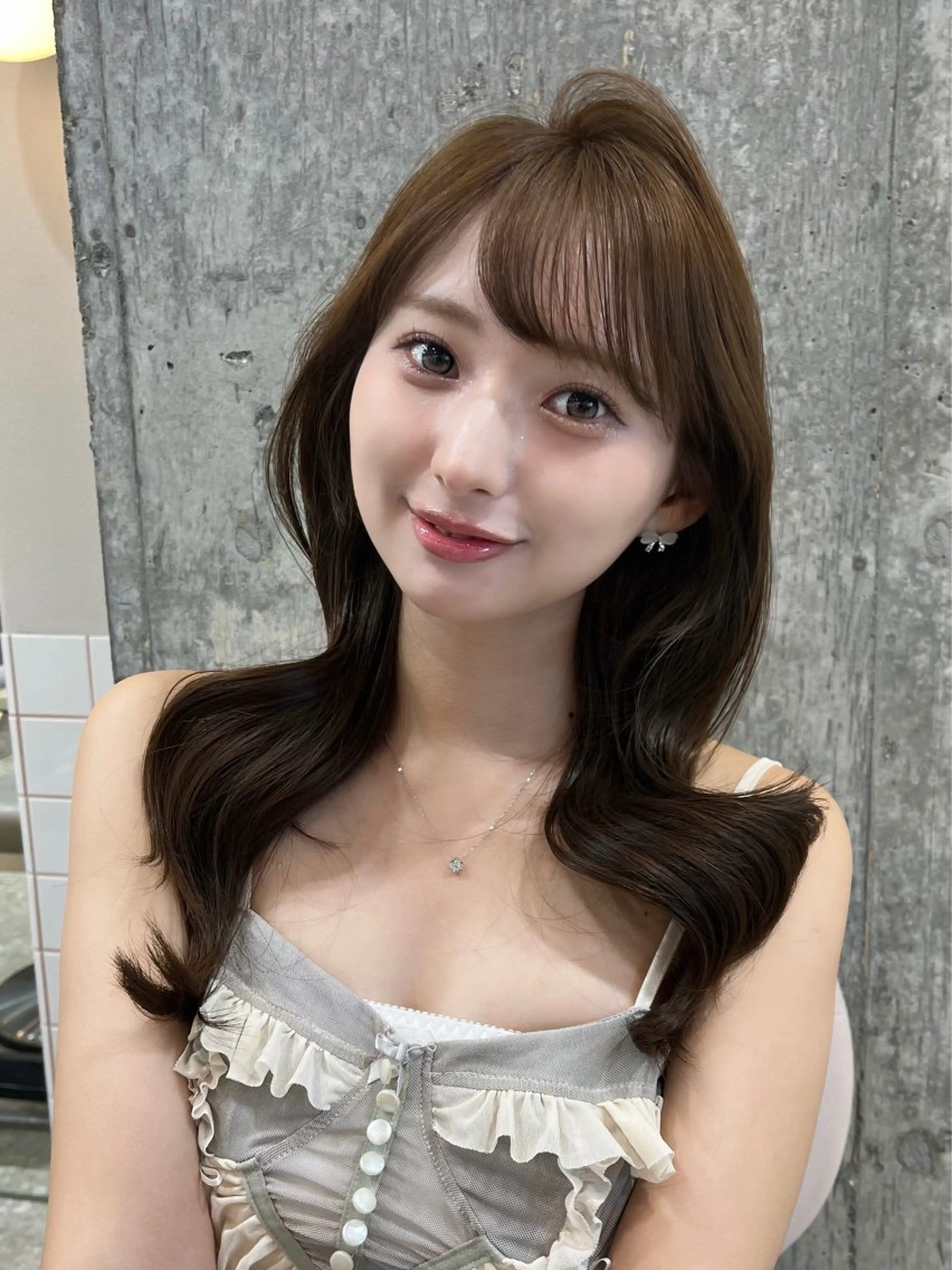 ロング カット ヘアカラー レイヤーカット 新宿🤍Maiのヘアスタイル