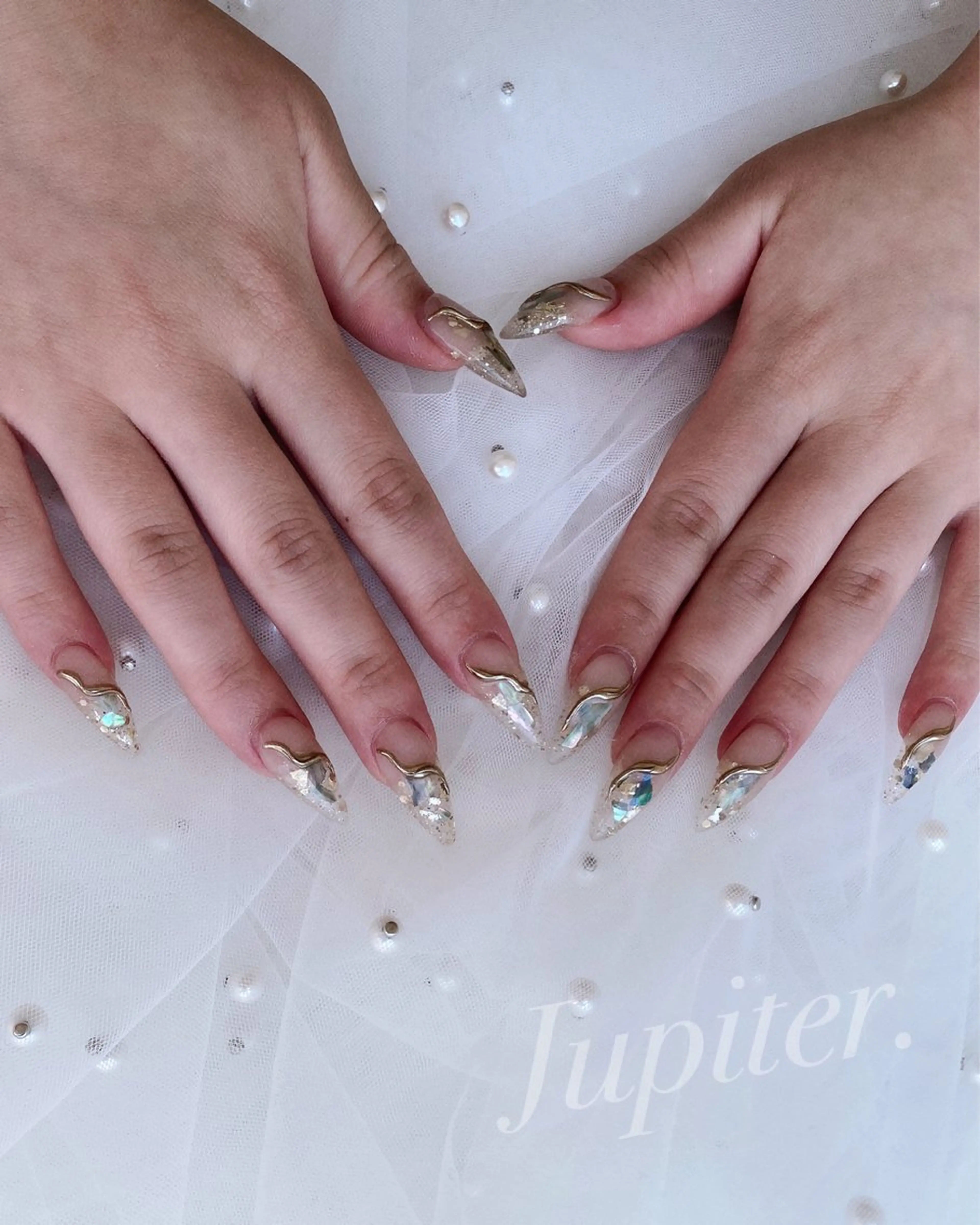 ネイル スカルプネイル ハンドネイル PrivateSalon Jupiter所属・Jupiter .のネイルデザイン