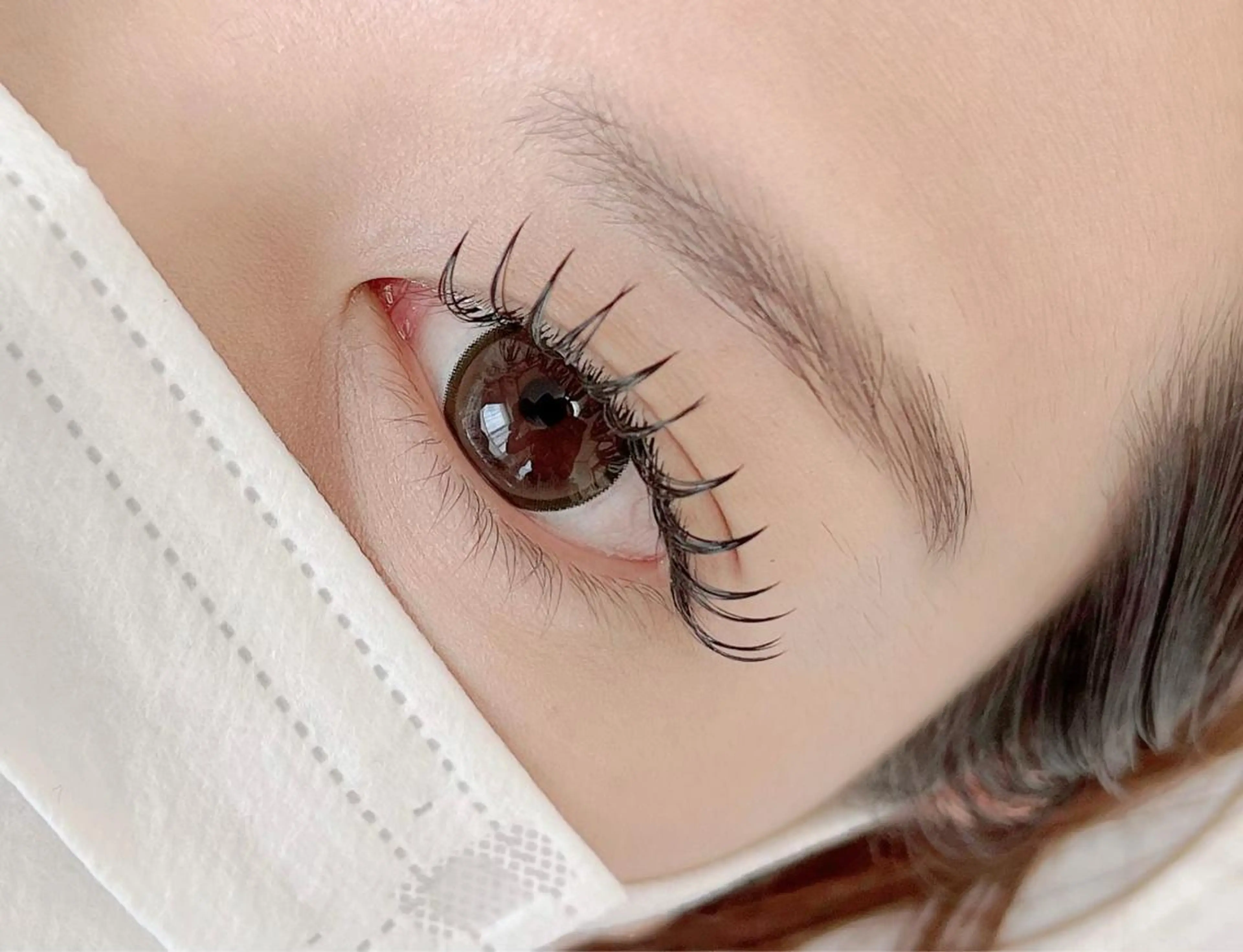 マツエク・マツパ マツエク 【那覇/束感まつ毛】 ｷｬﾒﾙのマツエク・マツパデザイン