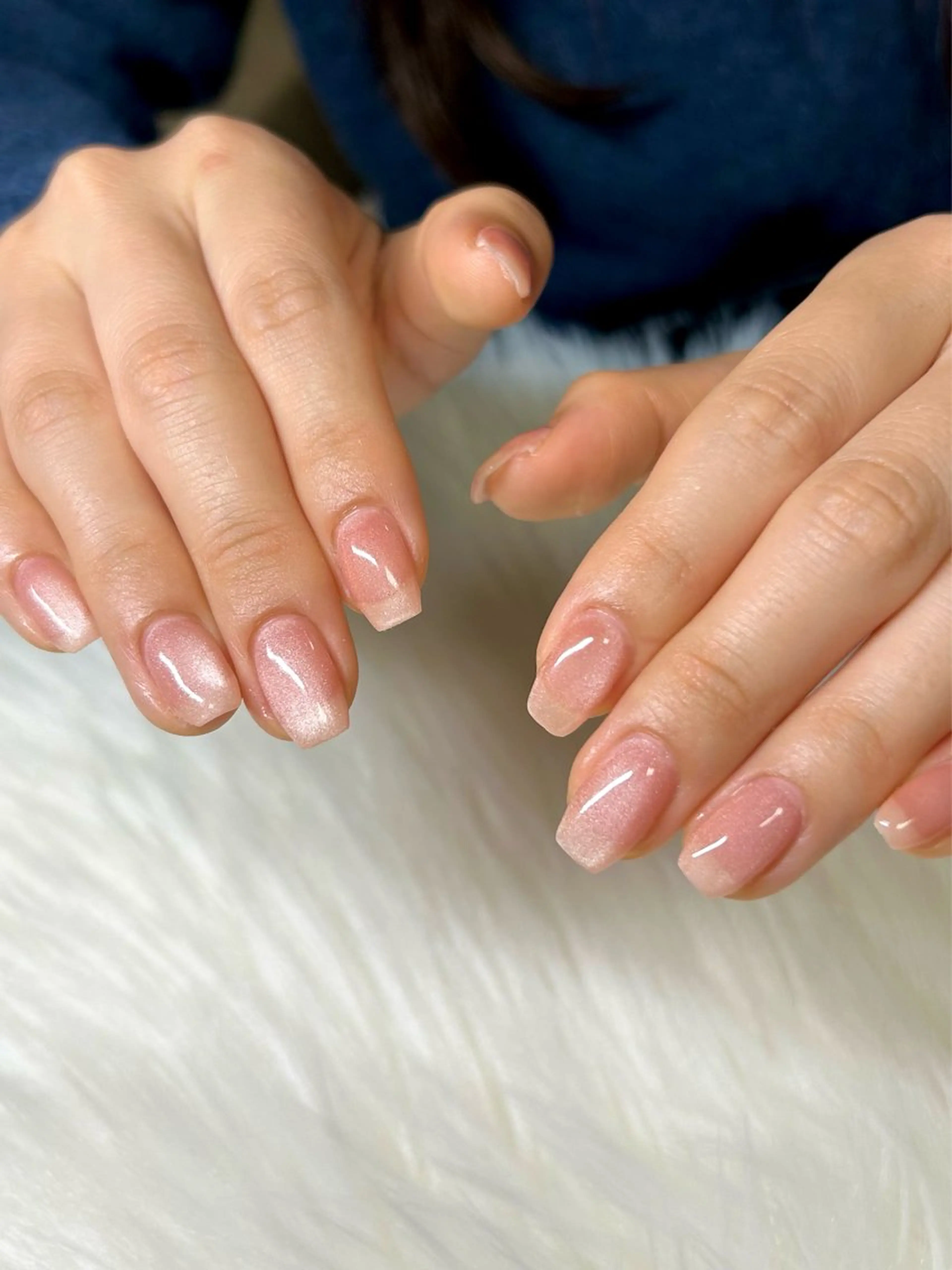 ネイル マグネットネイル ピンク private nailsalon Alice所属・Alice / Nanaのネイルデザイン