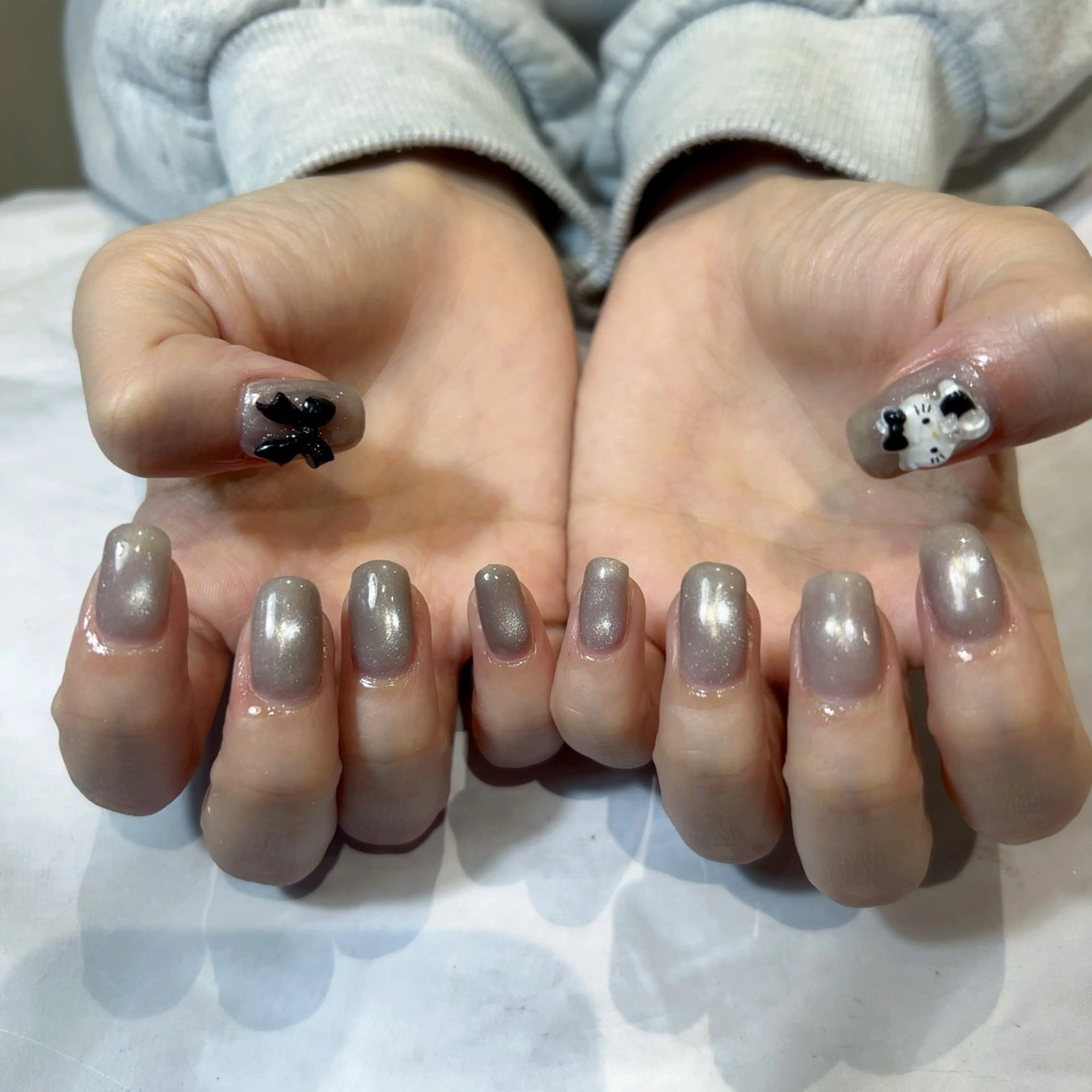 ネイル ハンドネイル hair&make EARTH coiffure beaute 龍ケ崎店所属・nailset/ asukaのネイルデザイン