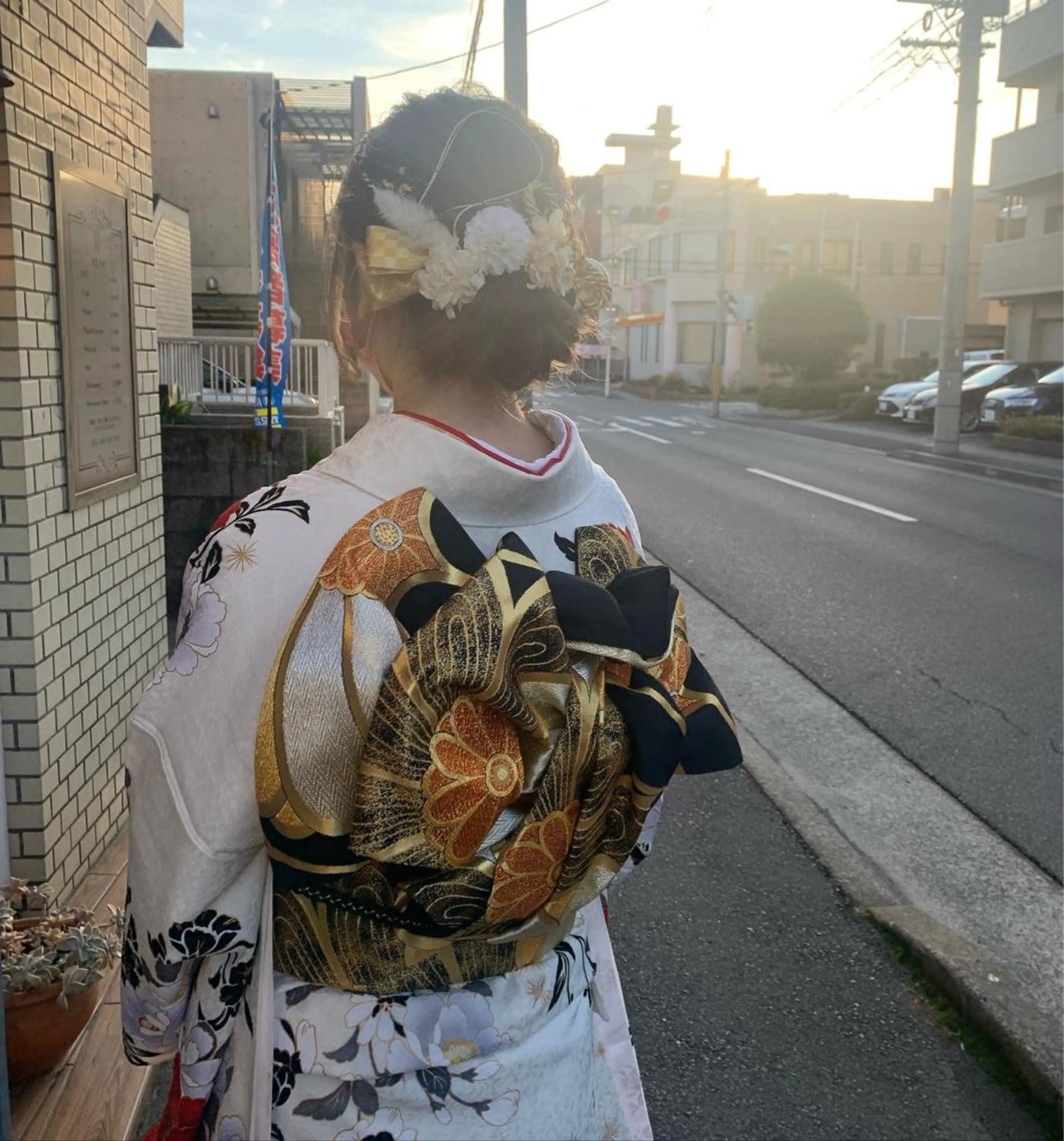 ヘアアレンジ 着付け HARE 川崎晴佳のヘアスタイル