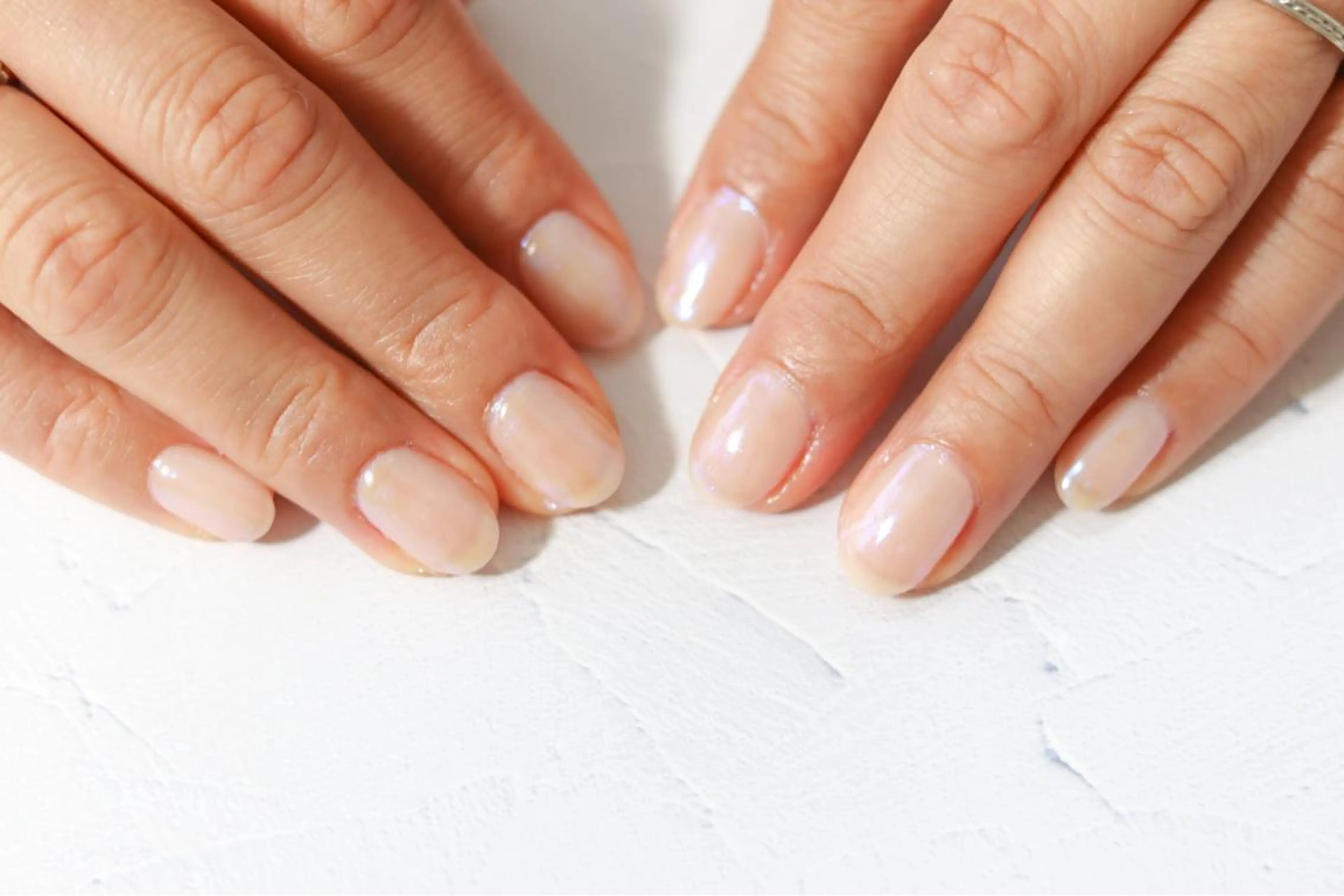 ネイル オーロラネイル キラキラネイル ハンドネイル nailsalon Puretéのネイルデザイン