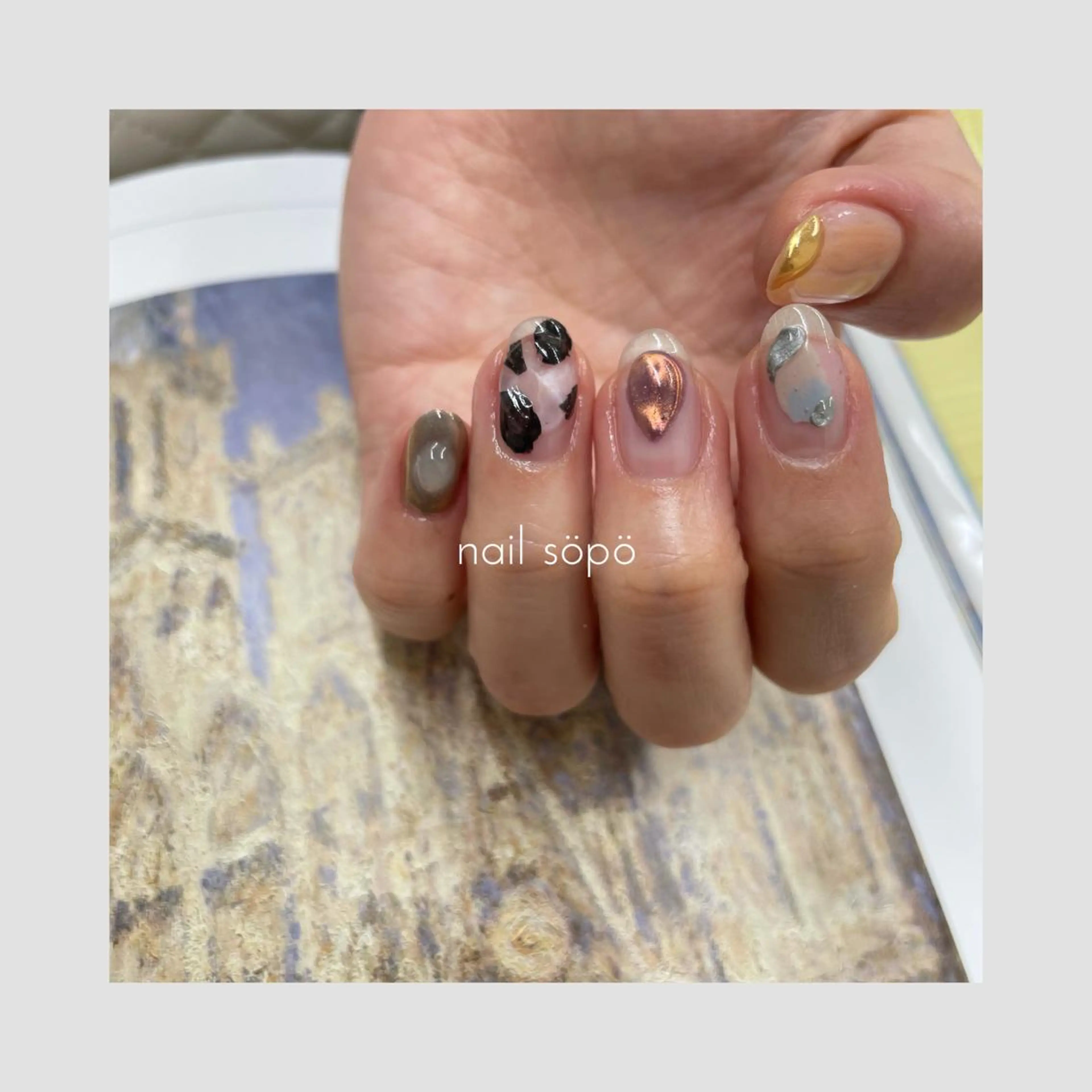 ネイル 自由が丘✳︎奥沢 nail söpöのネイルデザイン