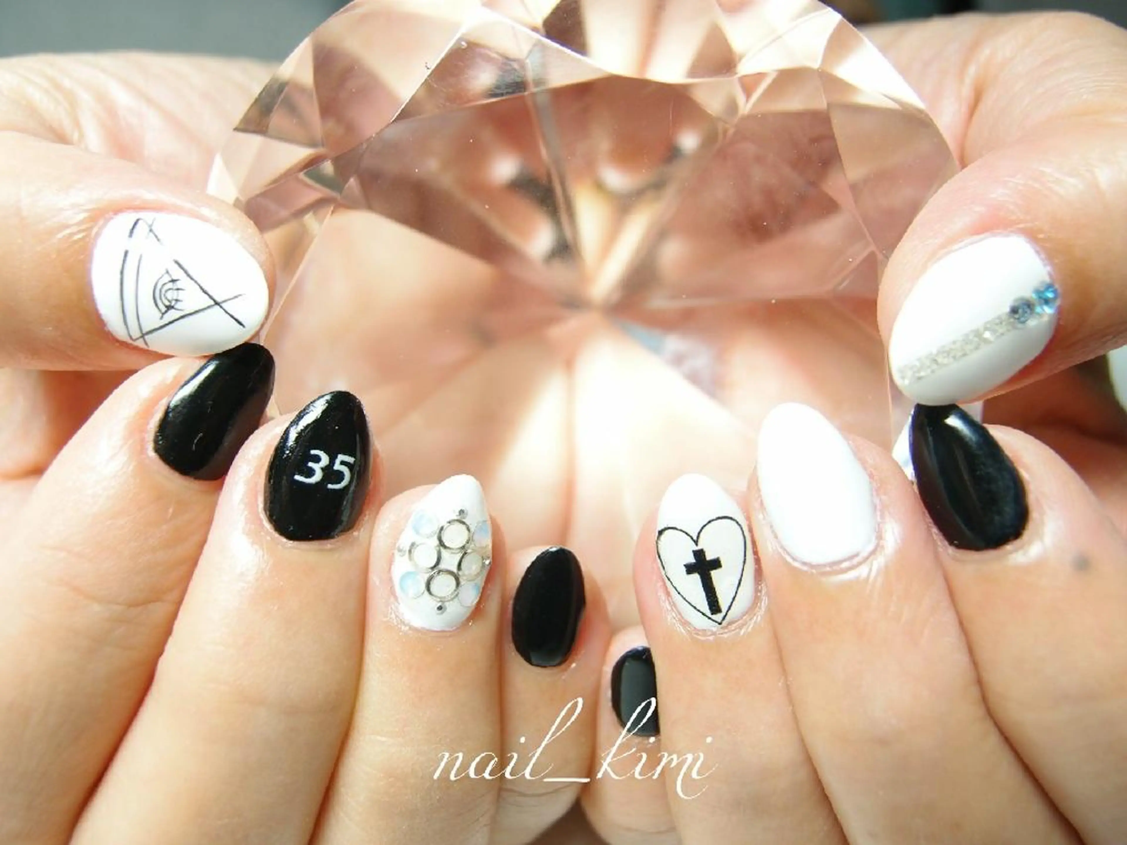メンズ ネイル アートネイル ConneQt所属・ETHOSENSE. kimikaのネイルデザイン