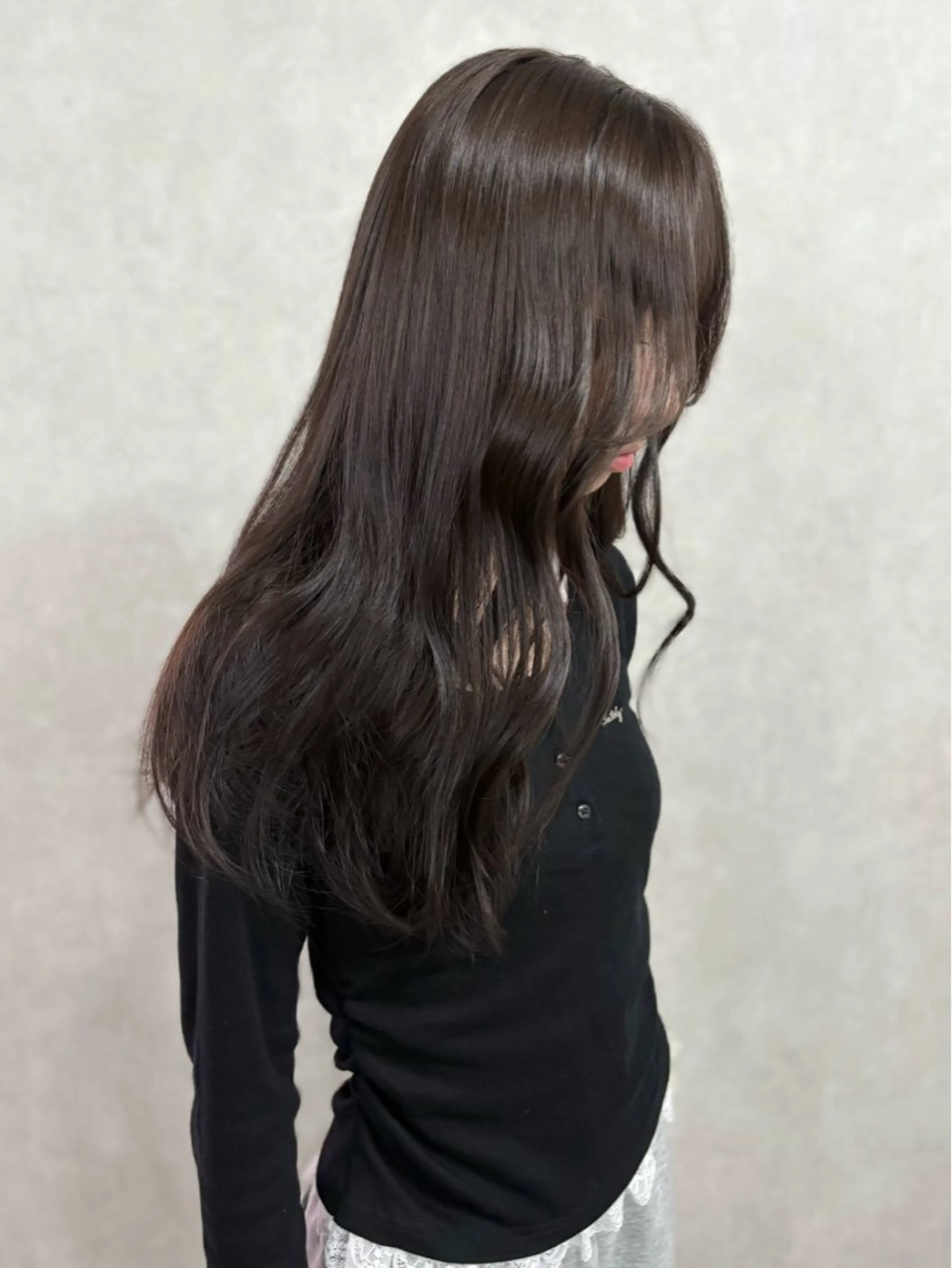 ロング カラー カット ヘアカラー 色落ちまで可愛く✨ モテカラー別所好葉のヘアスタイル