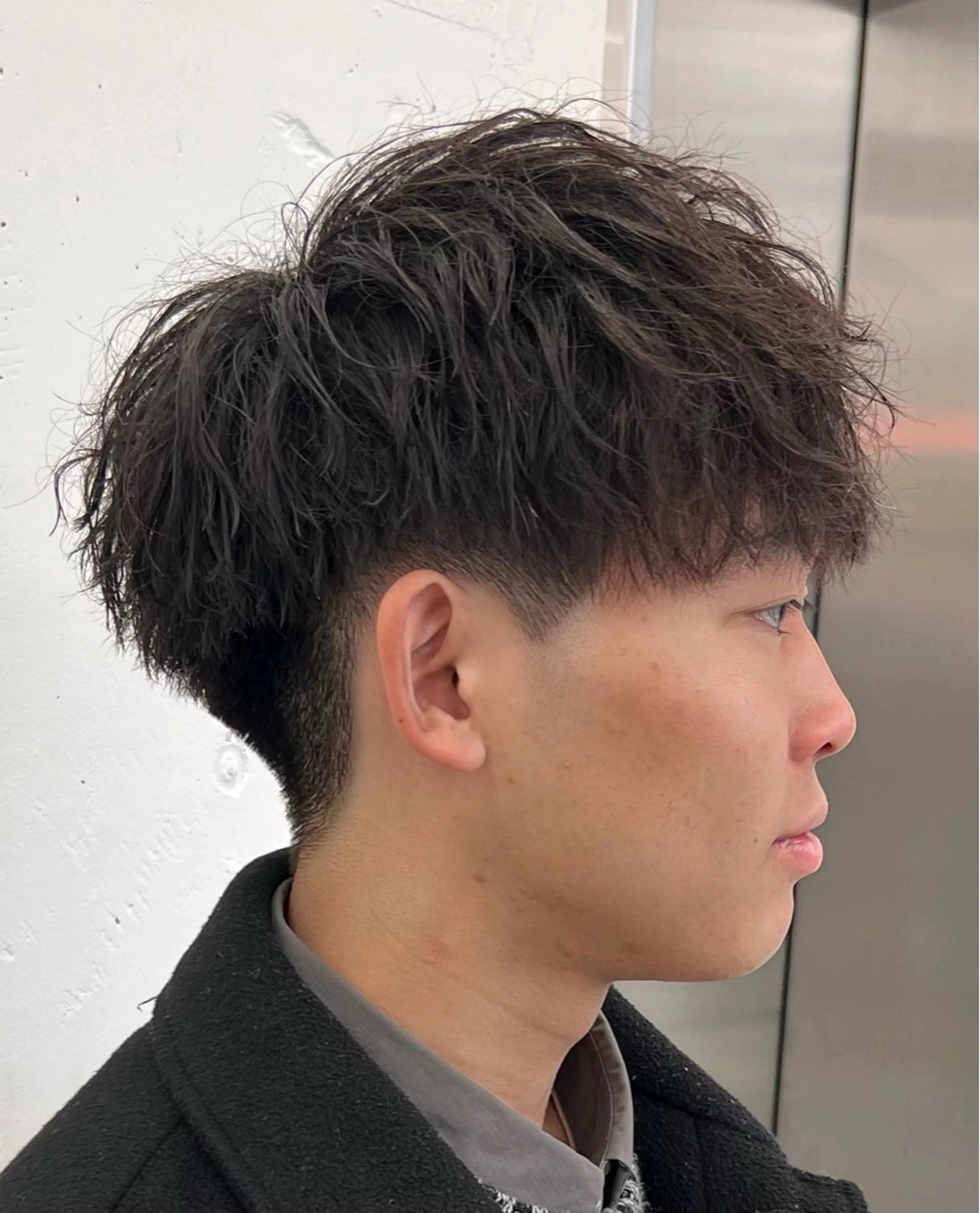 ショート パーマ メンズ men’s salon NOA solte. 【メンズサロン ノアソルテ】所属・メンズパーマ職人 加藤 弘貴のヘアスタイル