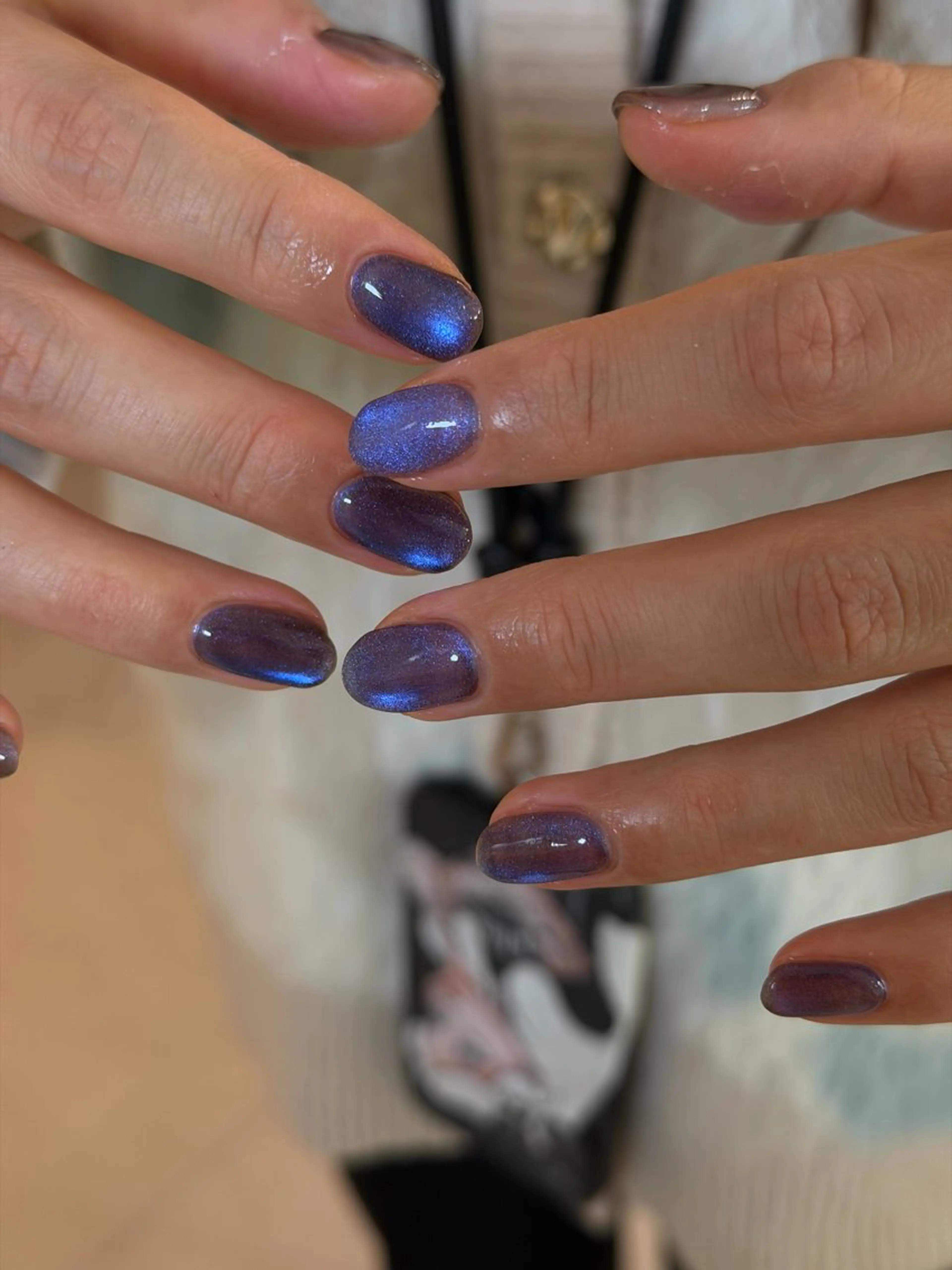 ネイル マグネットネイル mer fudge所属・mer-fudge- shioriのネイルデザイン