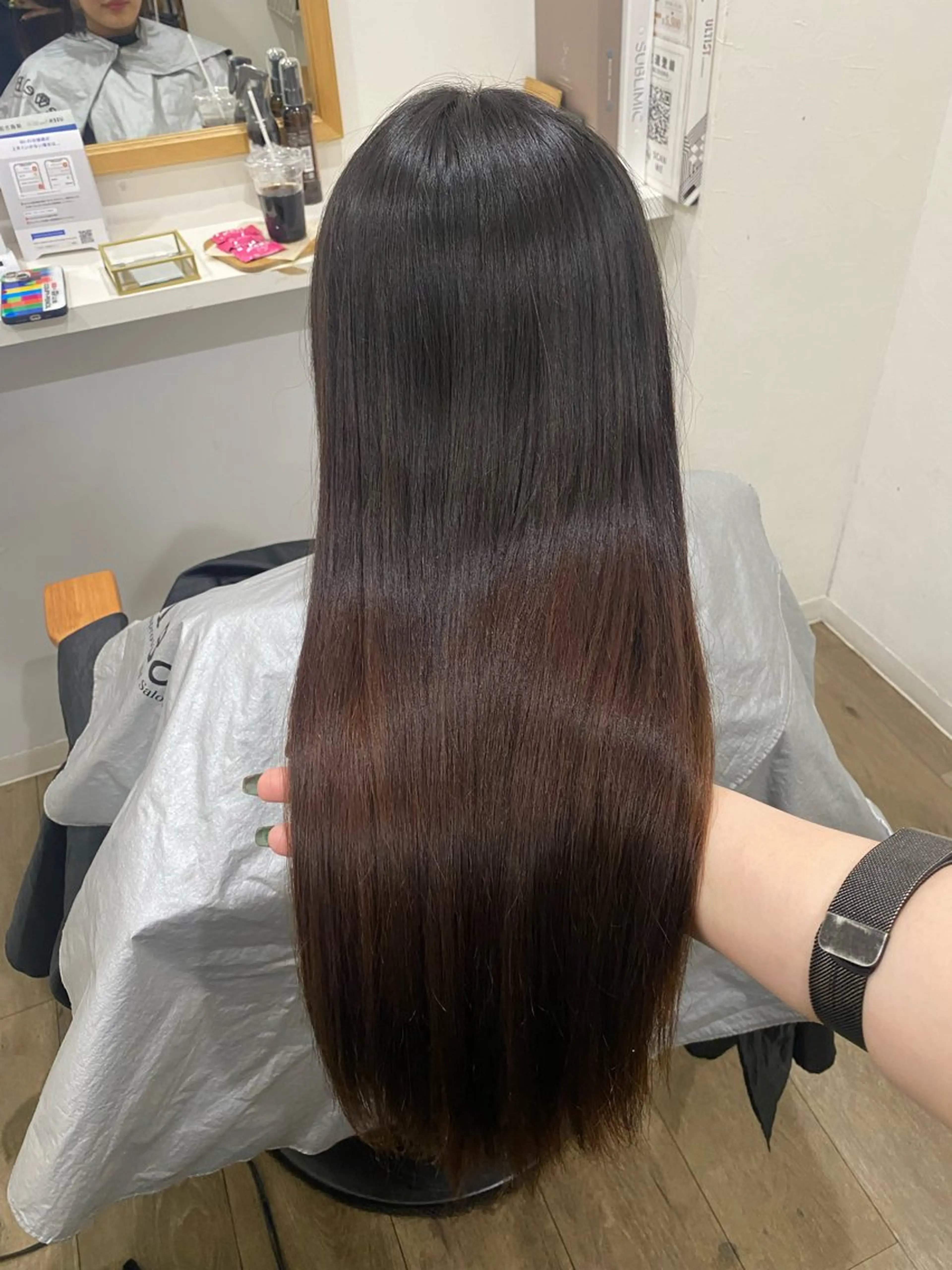 ロング 縮毛矯正 Jewel Box東梅田所属・髪質改善サロン 梅田/ヨナミネのヘアスタイル