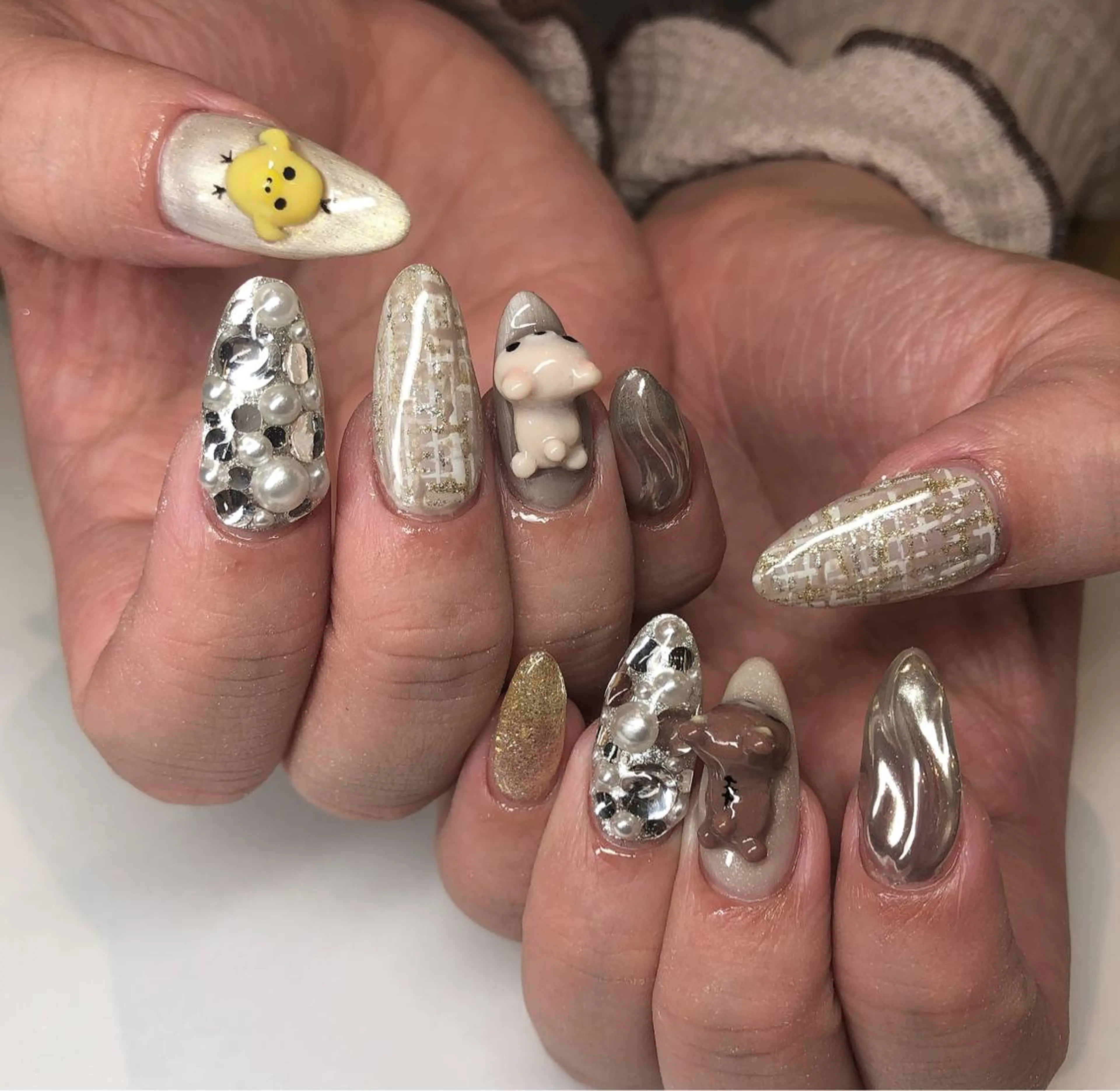 ネイル ハンドネイル 鶴田୨ৎmaison de NALIのネイルデザイン