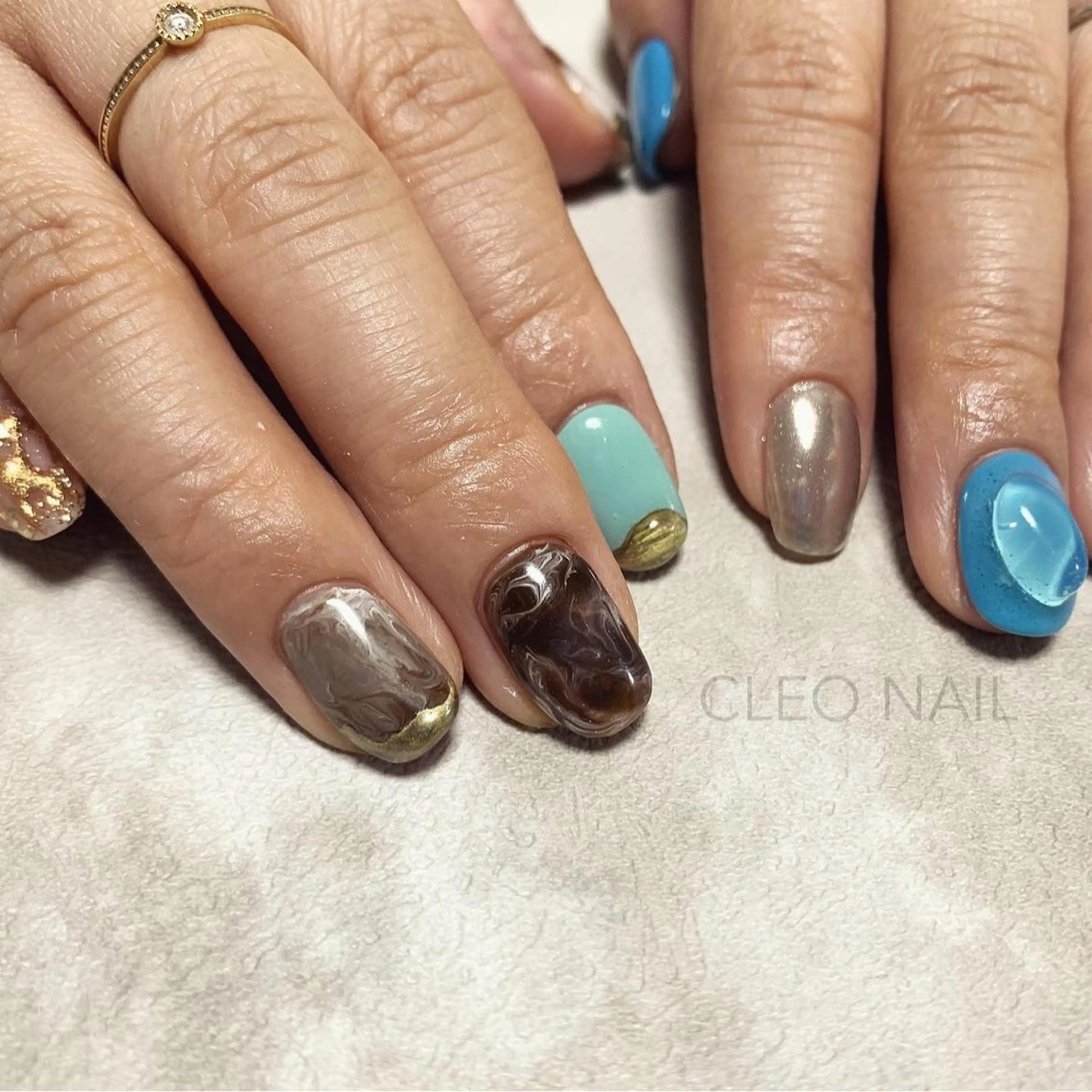 ネイル 🩵 Shizuhoのネイルデザイン