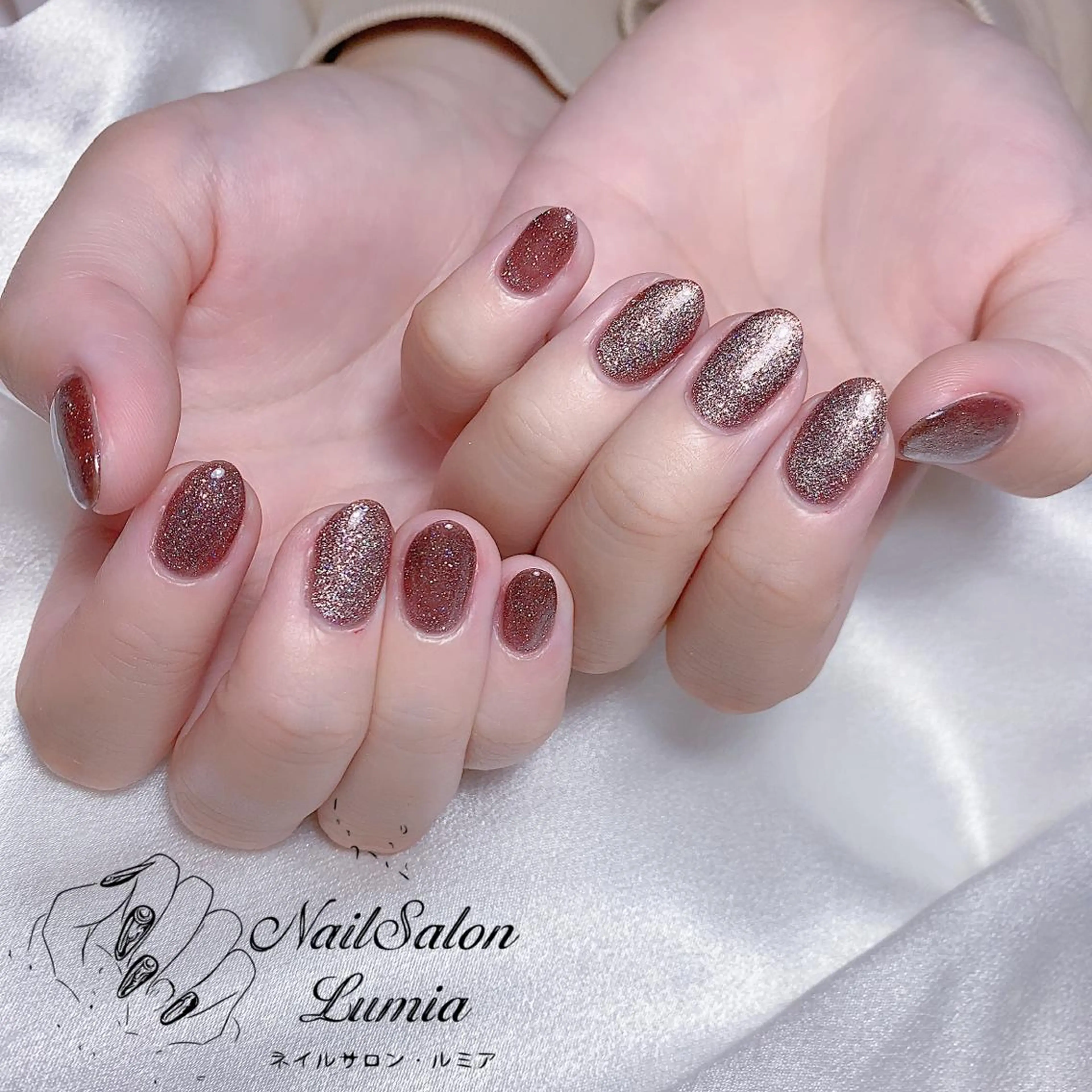 ネイル ハンドネイル ネイルサロン ルミア Lumia 店長のネイルデザイン