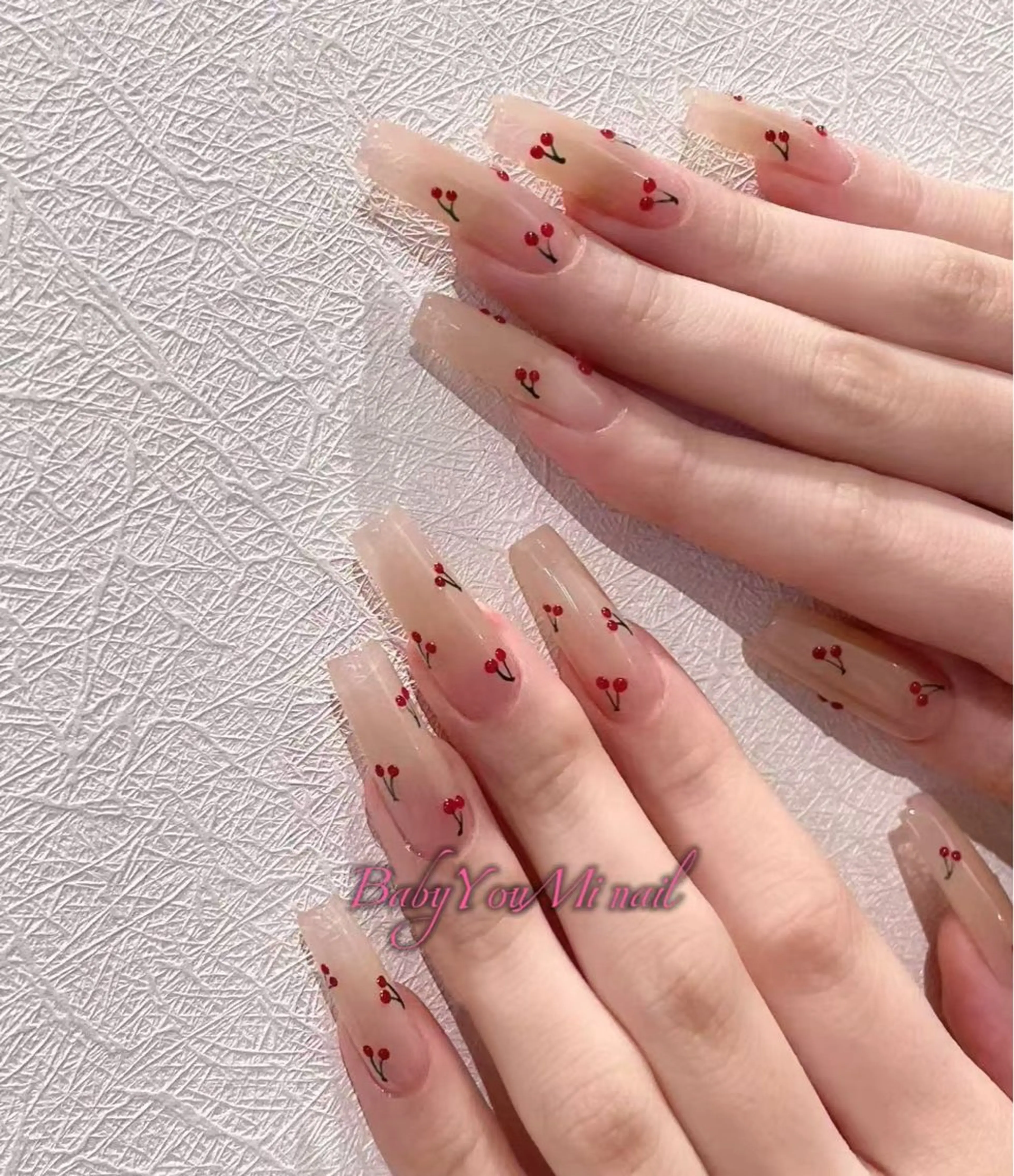 ネイル オーロラネイル フラワーネイル フットネイル フレンチネイル ジェルネイル ハンドネイル BabyYouMi nailのネイルデザイン