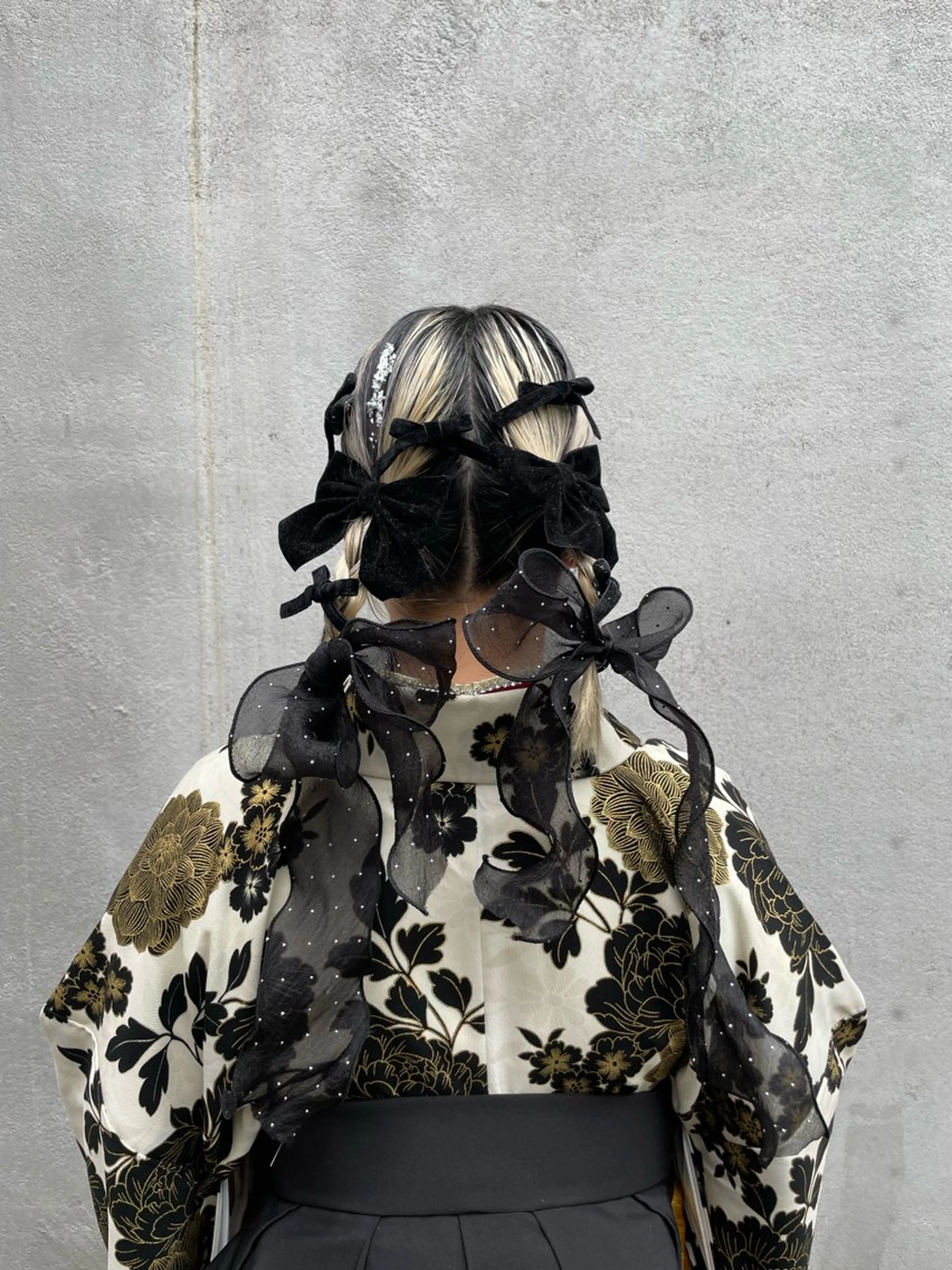 ヘアアレンジ ヘアセット ミルクティーベージュ ブリーチ🖤サヤカのヘアスタイル