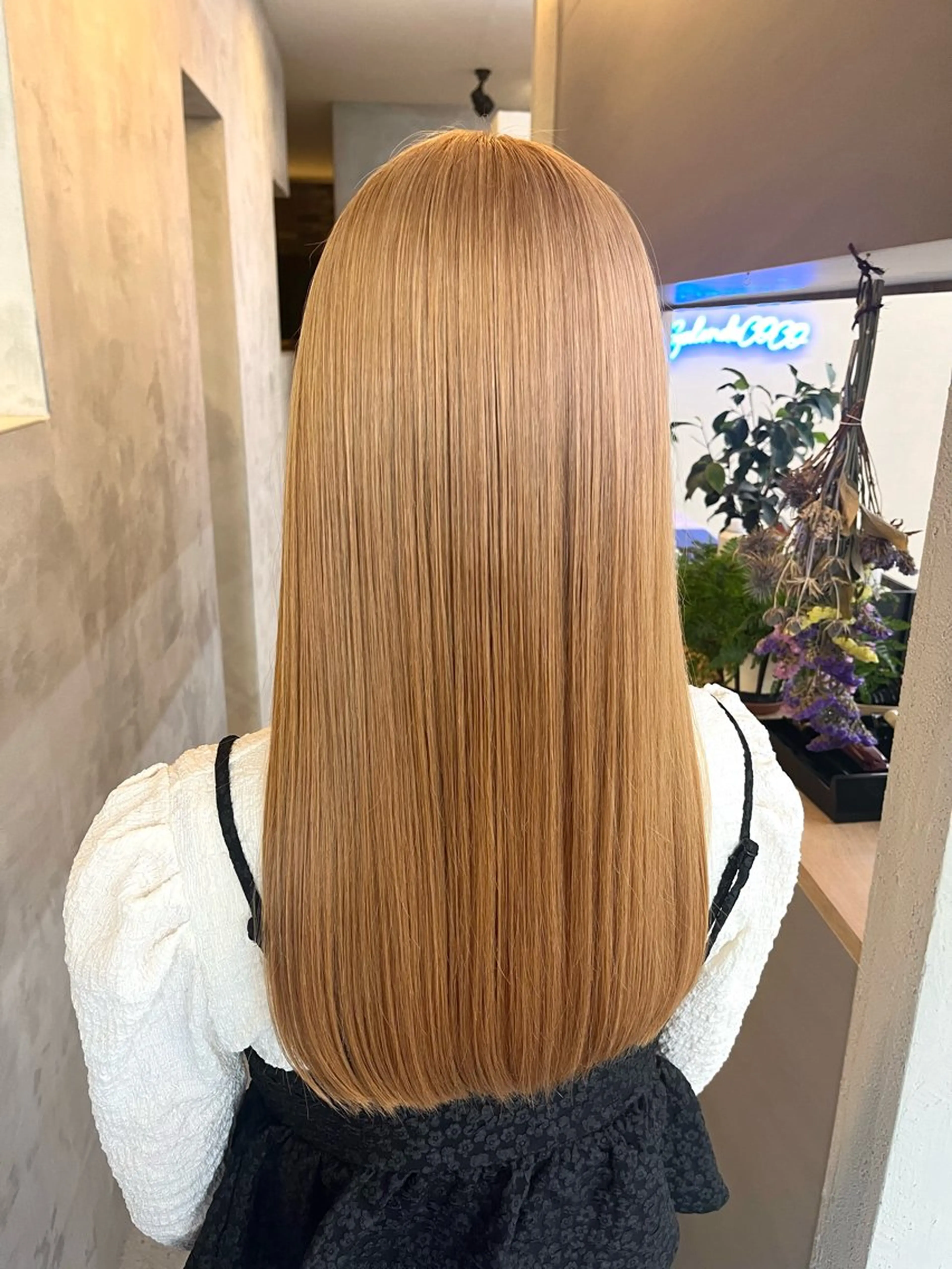 ロング カラー Salon de  COCO所属・Yuka /ツヤカラー✨のヘアスタイル