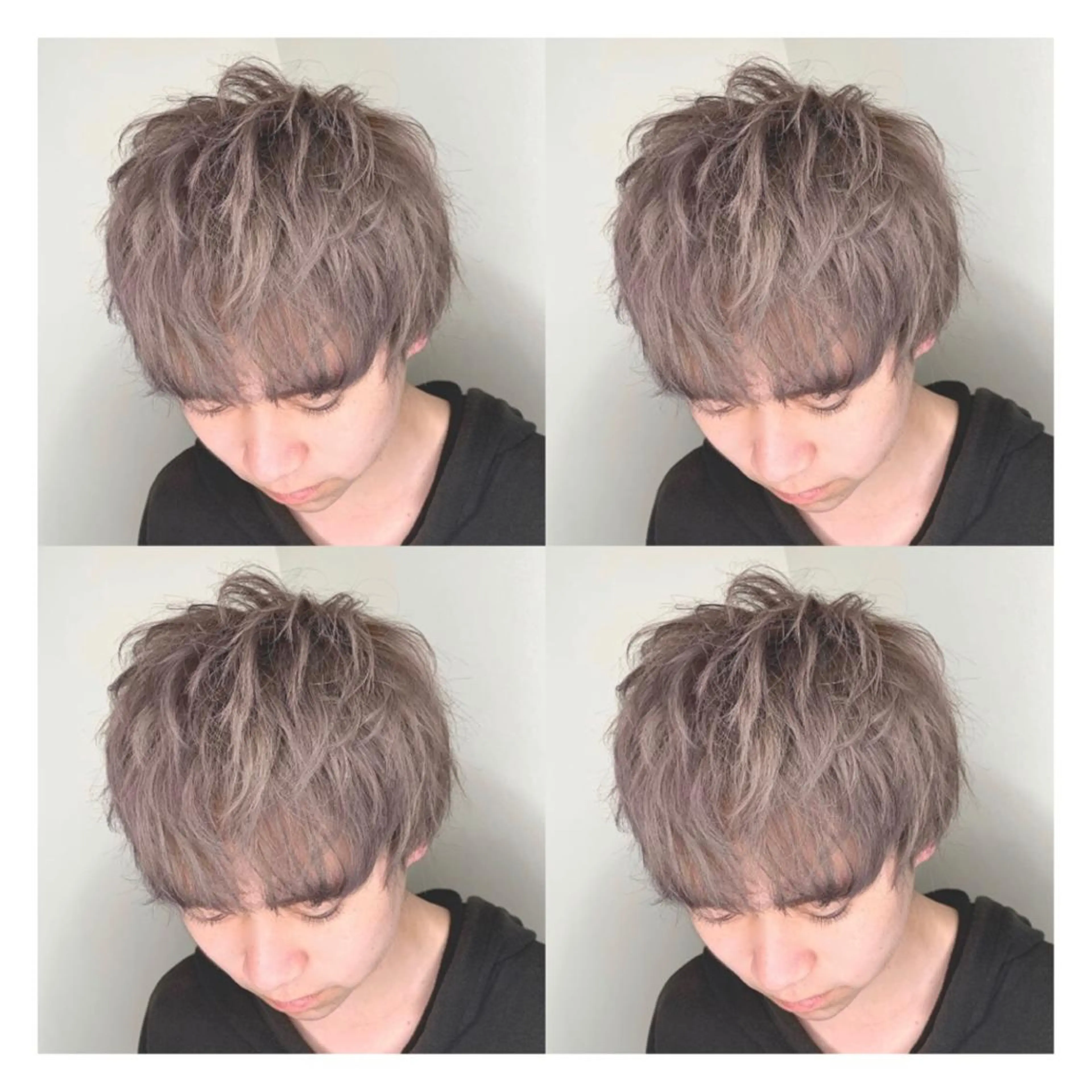 ショート カラー メンズ ange☞ soutaのヘアスタイル