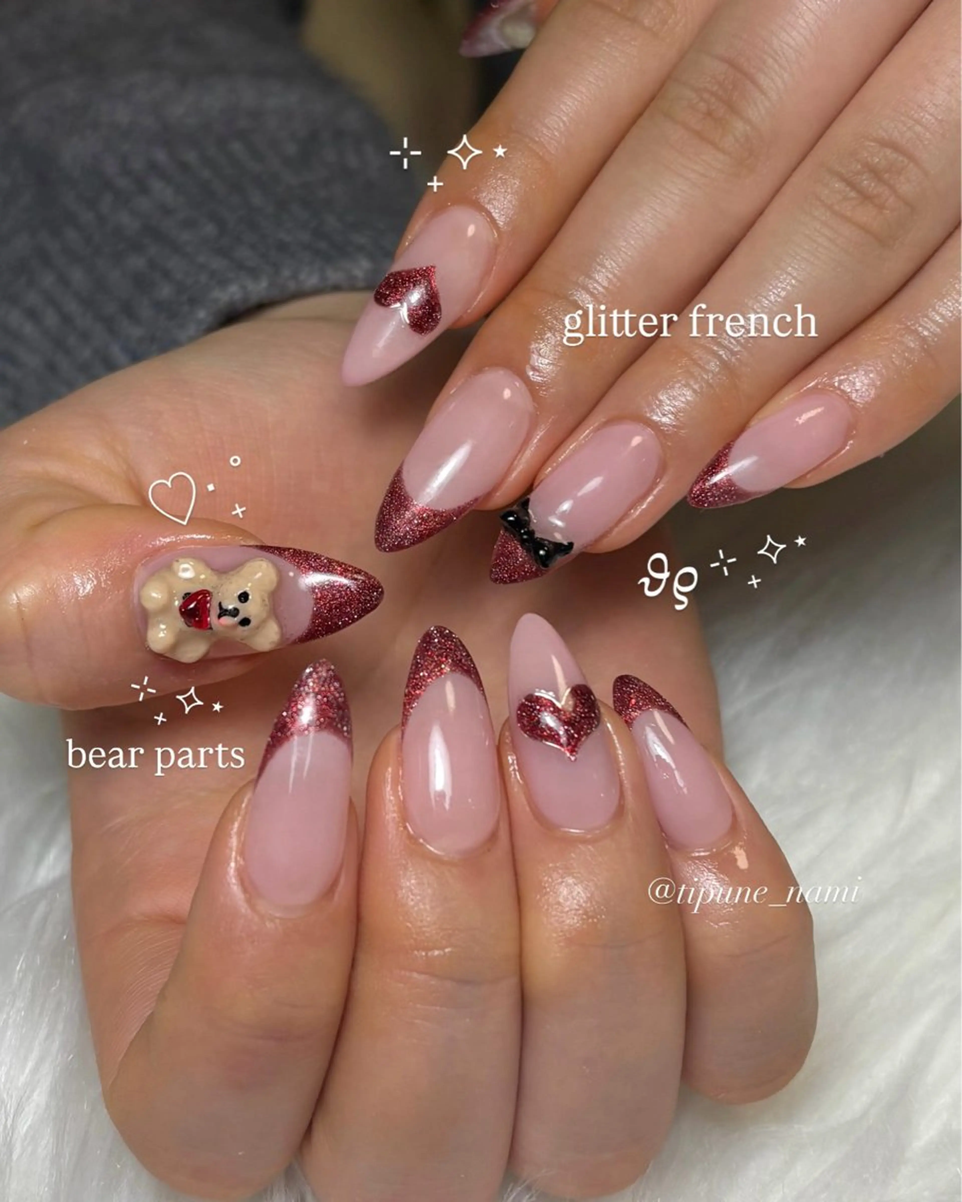 ネイル ハンドネイル tipune namiのネイルデザイン