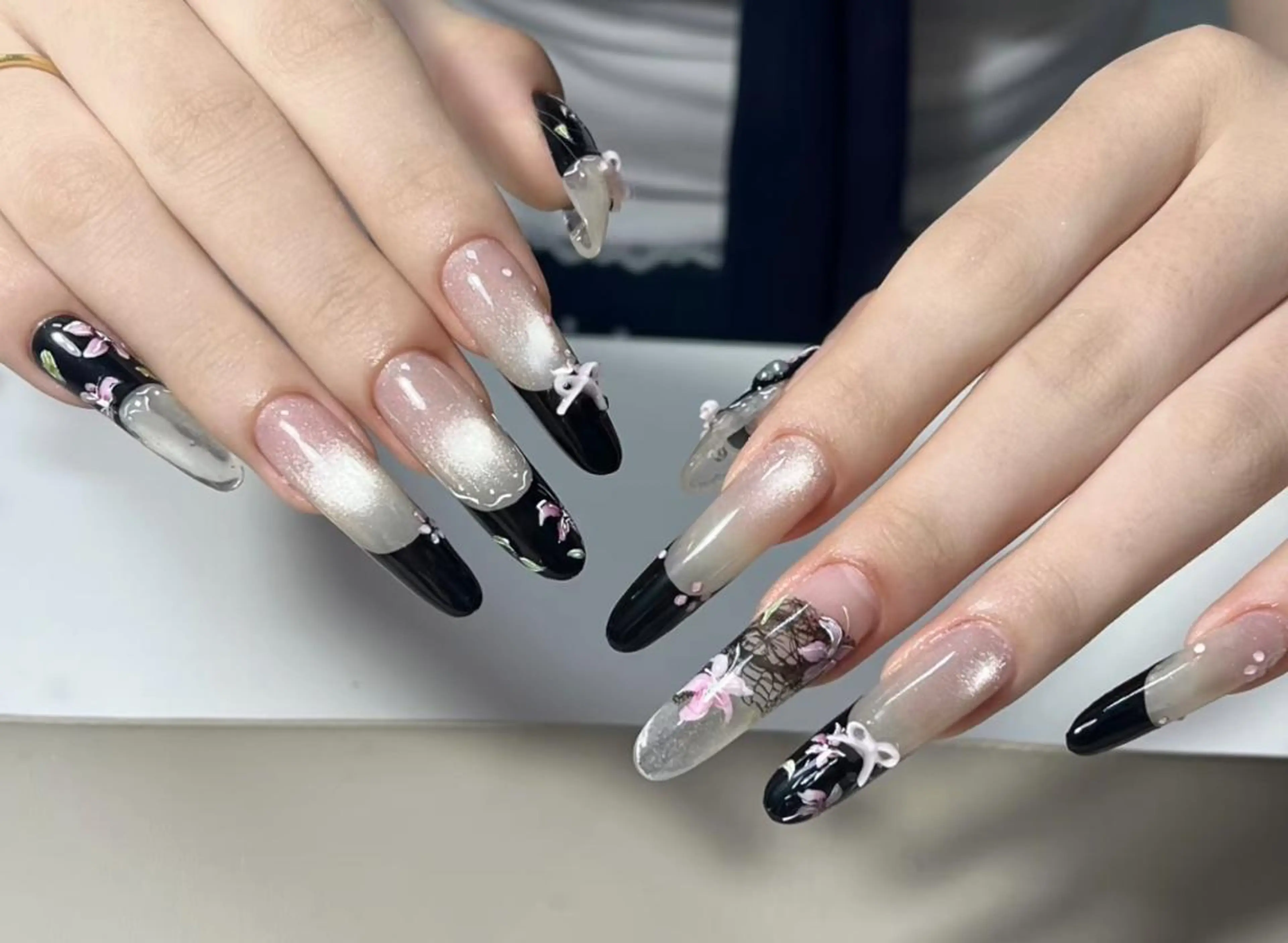 ネイル ハンドネイル ハンドケア 🍑 momo_nailのネイルデザイン