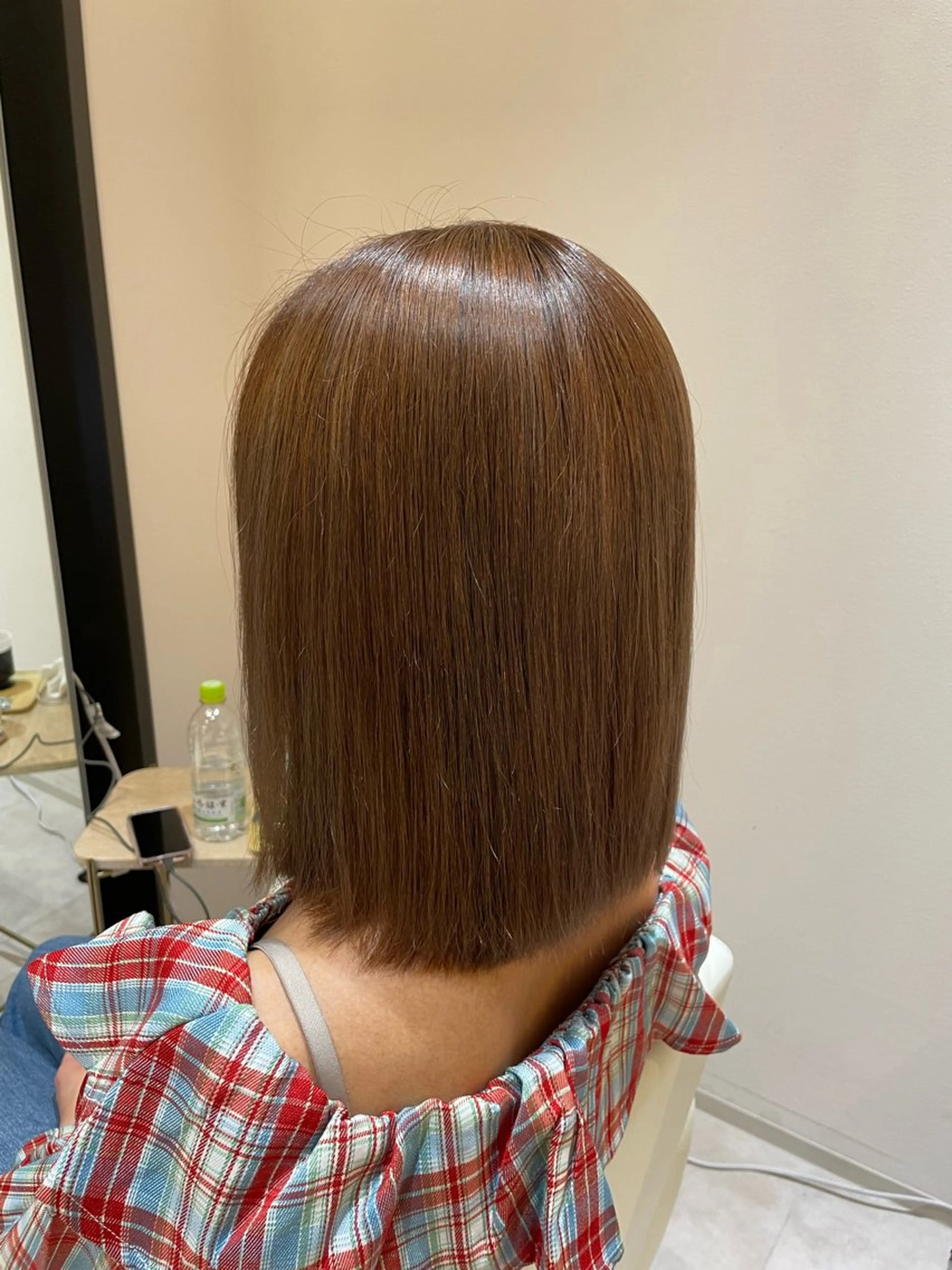 ショート ヘアカラー トリートメント 脱白髪染め白髪ぼかし TERA（寺崎）のヘアスタイル