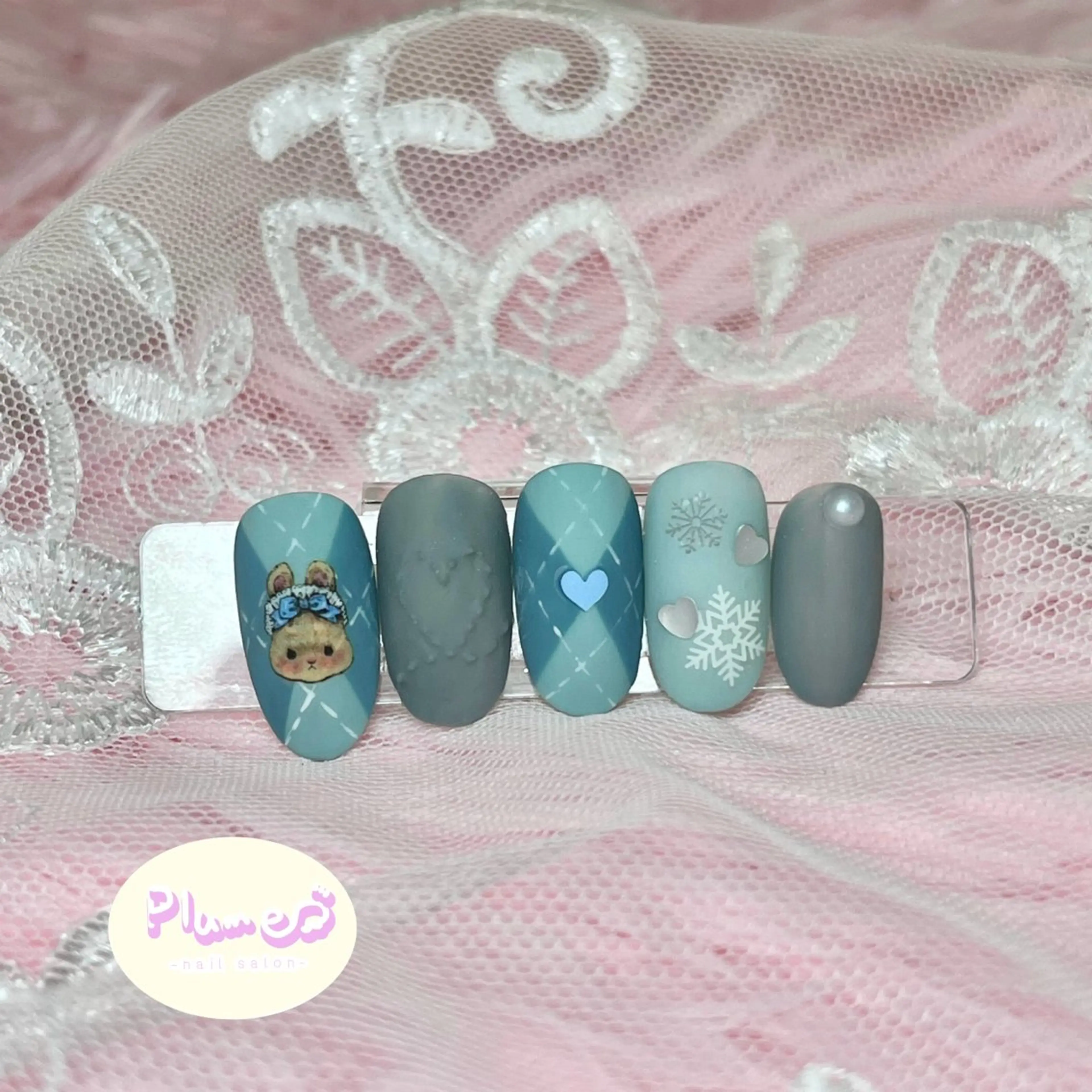 ネイル ハンドネイル plume nail ☆韓国ネイルのネイルデザイン