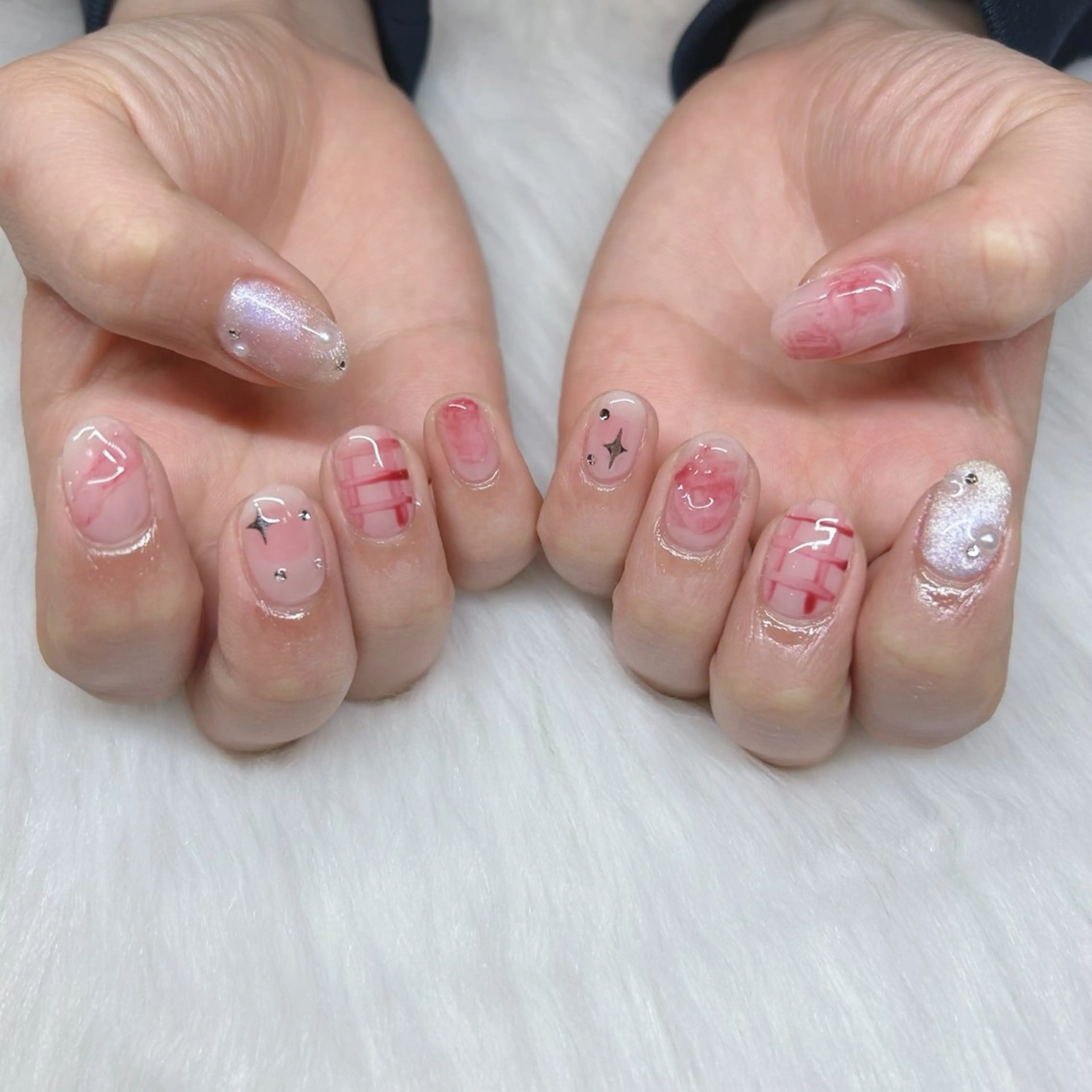 ショート HANA うるののネイルデザイン