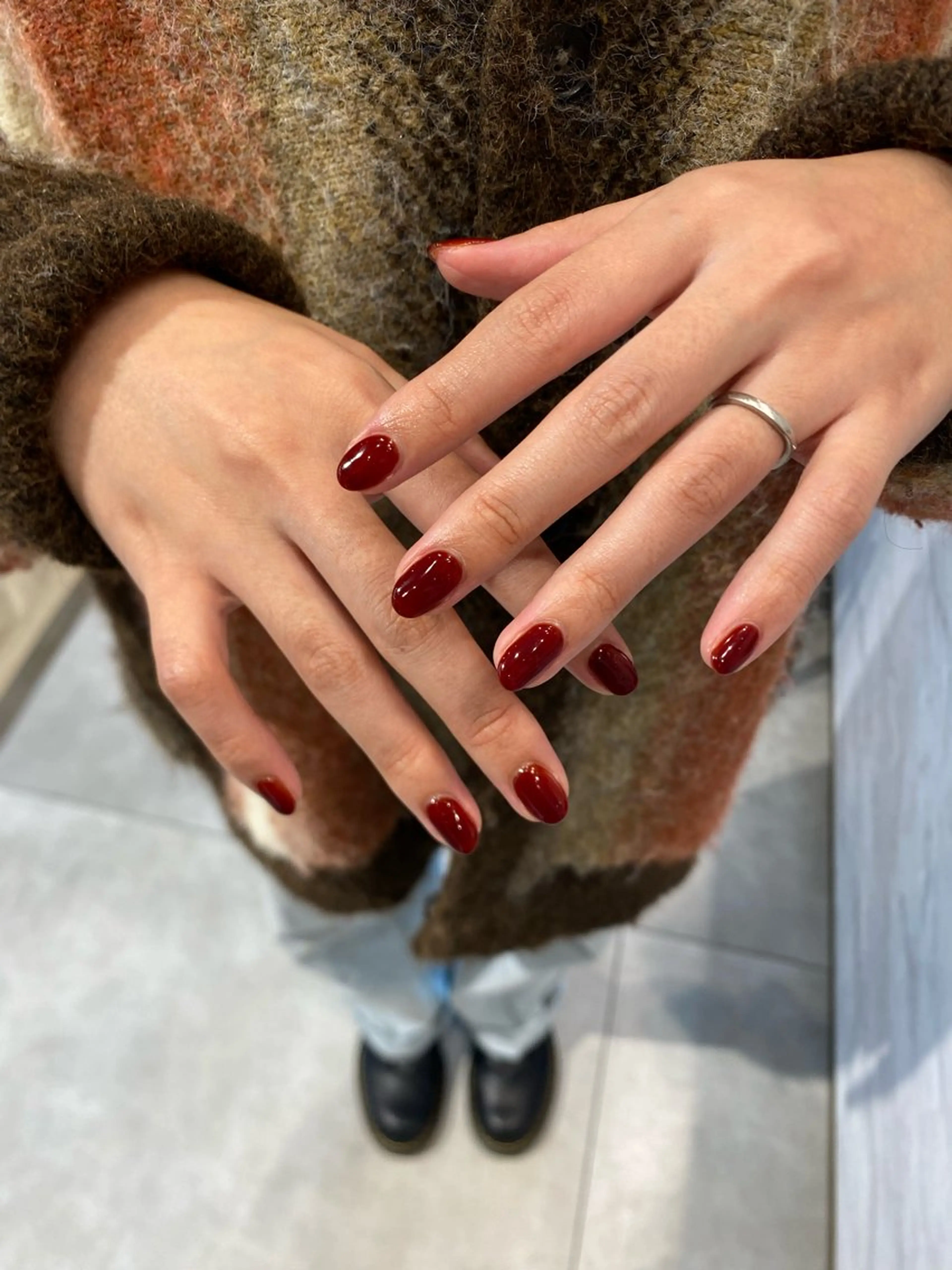 ネイル ワンカラーネイル M. SHIMAMURAのネイルデザイン