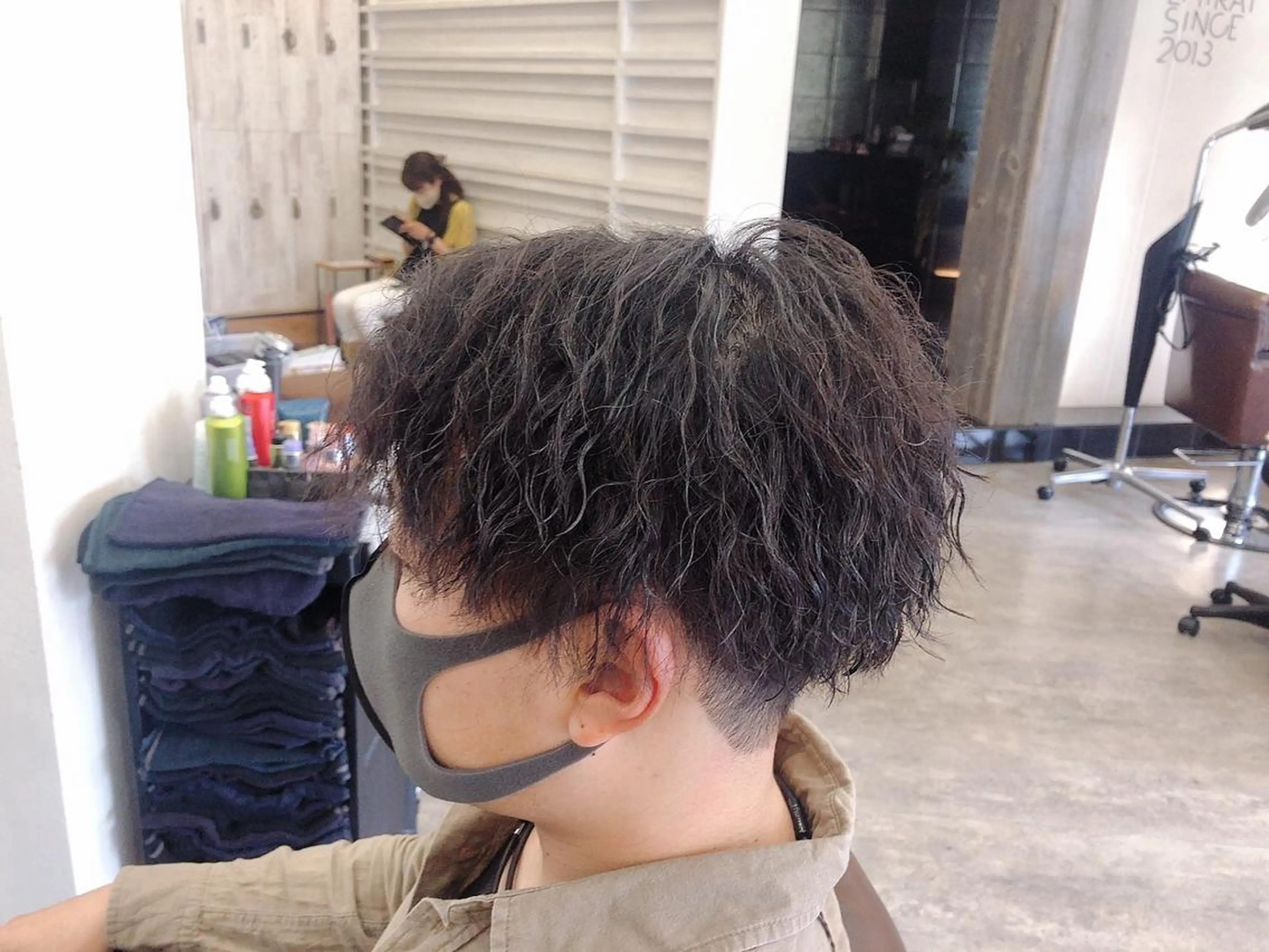 カラー パーマ メンズ ケイゴ【店長】 メンズパーマ特化のヘアスタイル