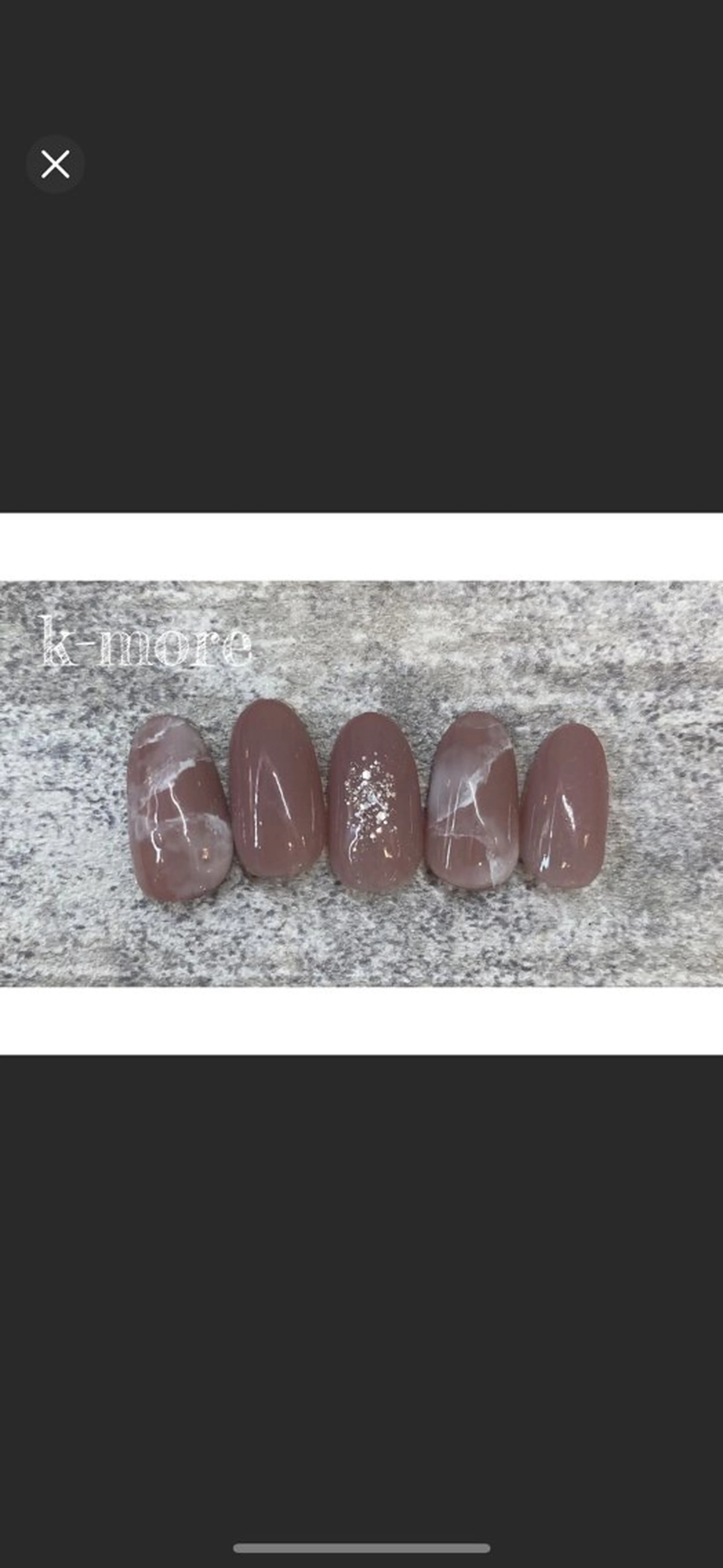 ミディアム K-more（ケーモア）知立店所属・K-more知立店 まなみのネイルデザイン