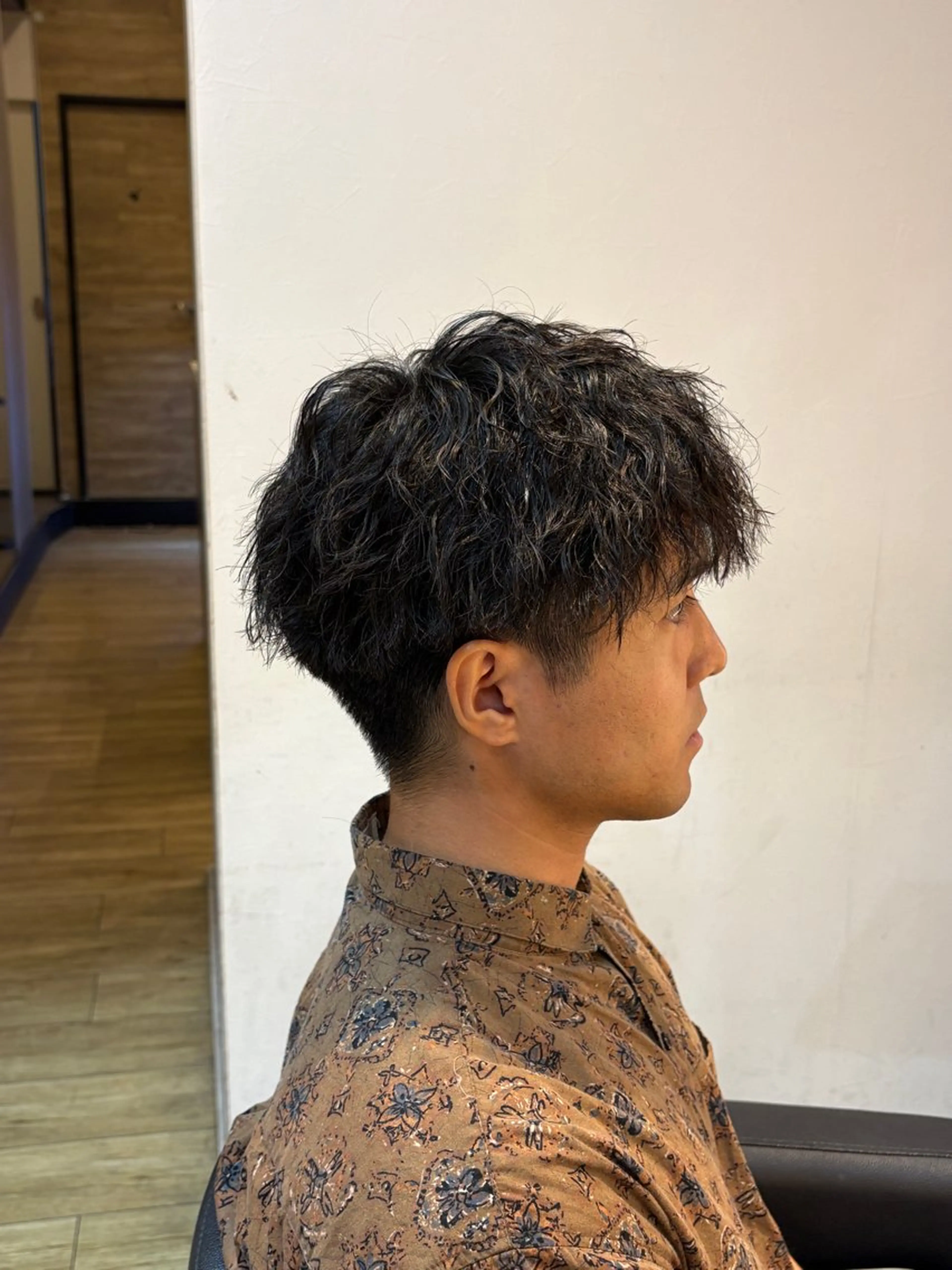 パーマ メンズ akihiro／韓国 ヘア／栄のヘアスタイル